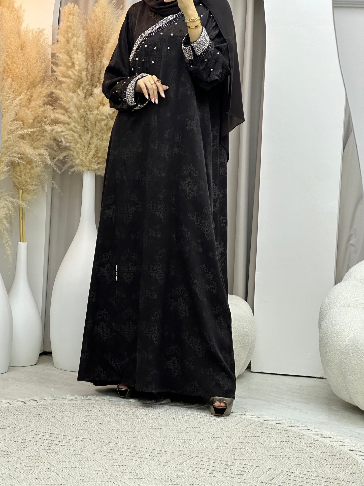 C 0065 Black Abaya