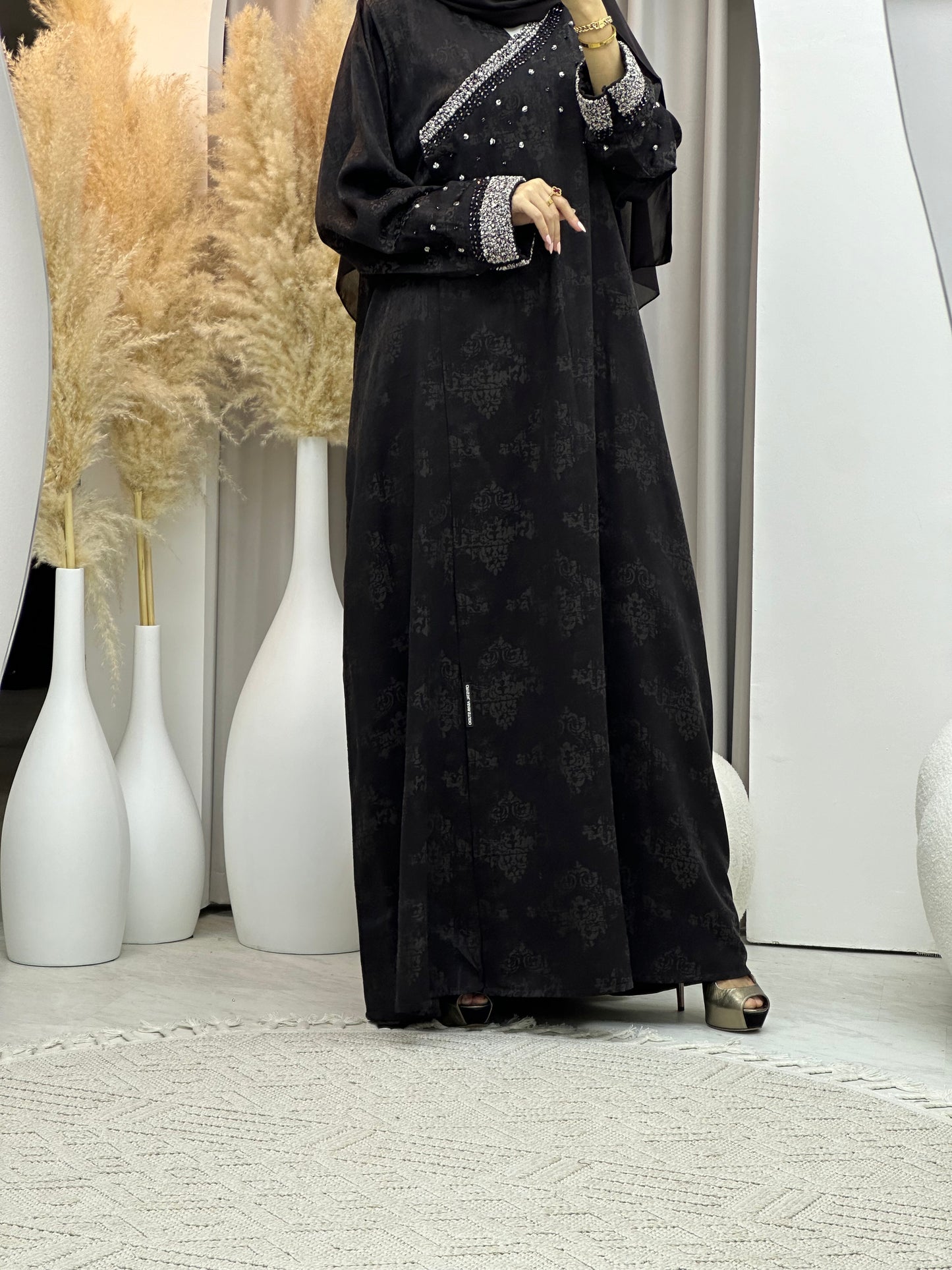 C 0065 Black Abaya