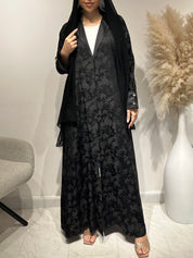 C 1639 Black Coat Abaya
