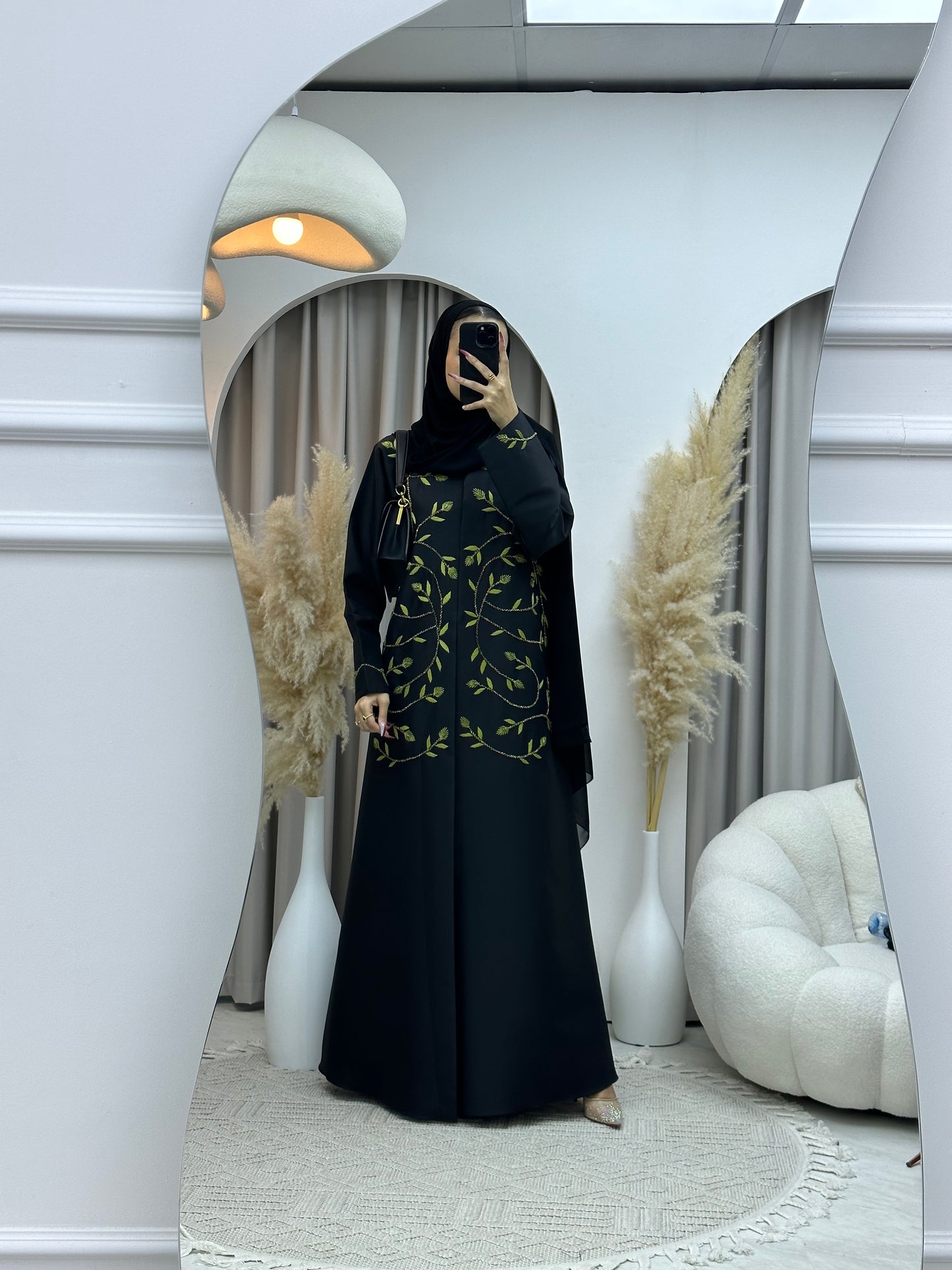 C Ramadan Black Eid Abaya 71