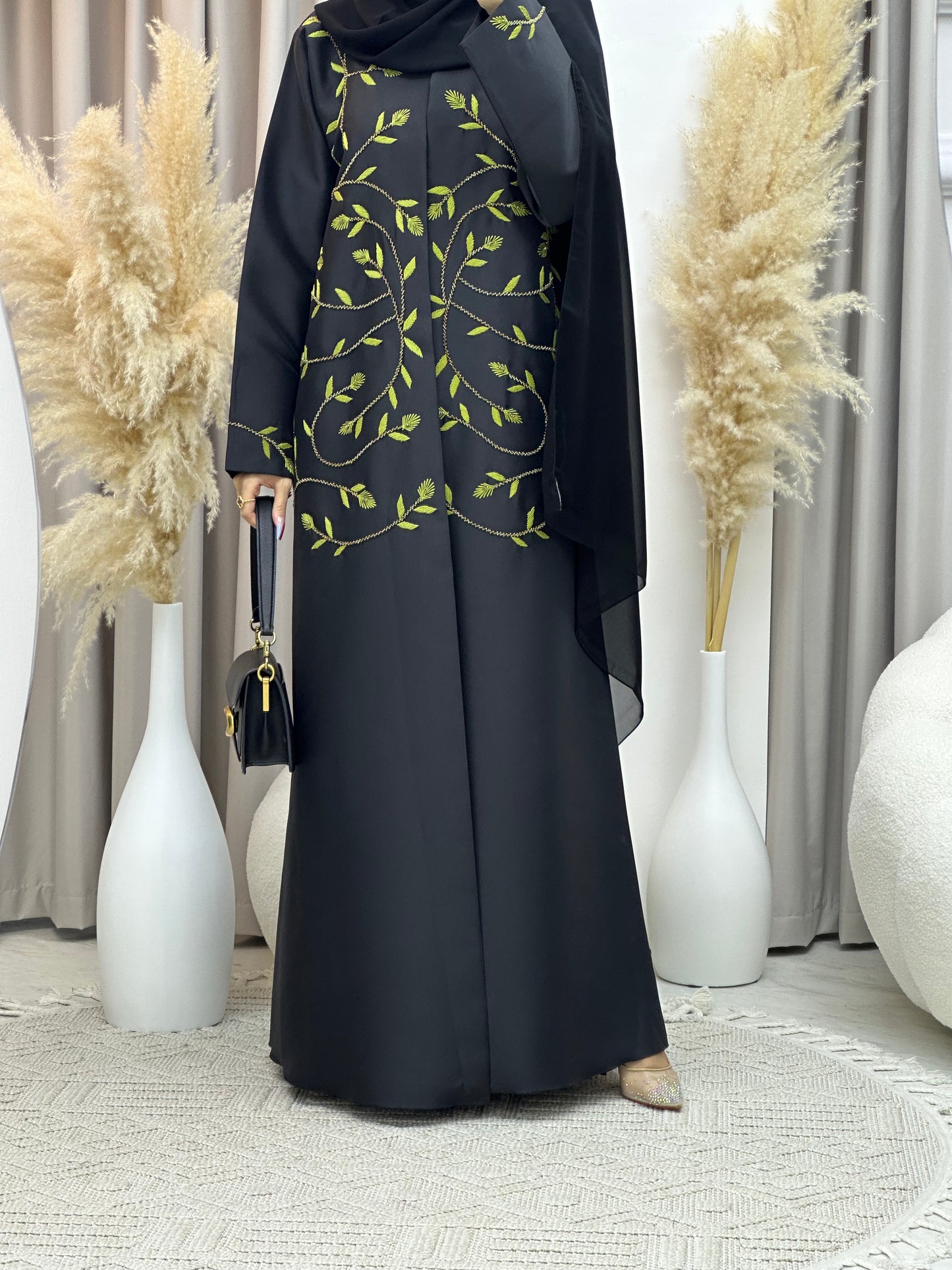 C Ramadan Black Eid Abaya 71