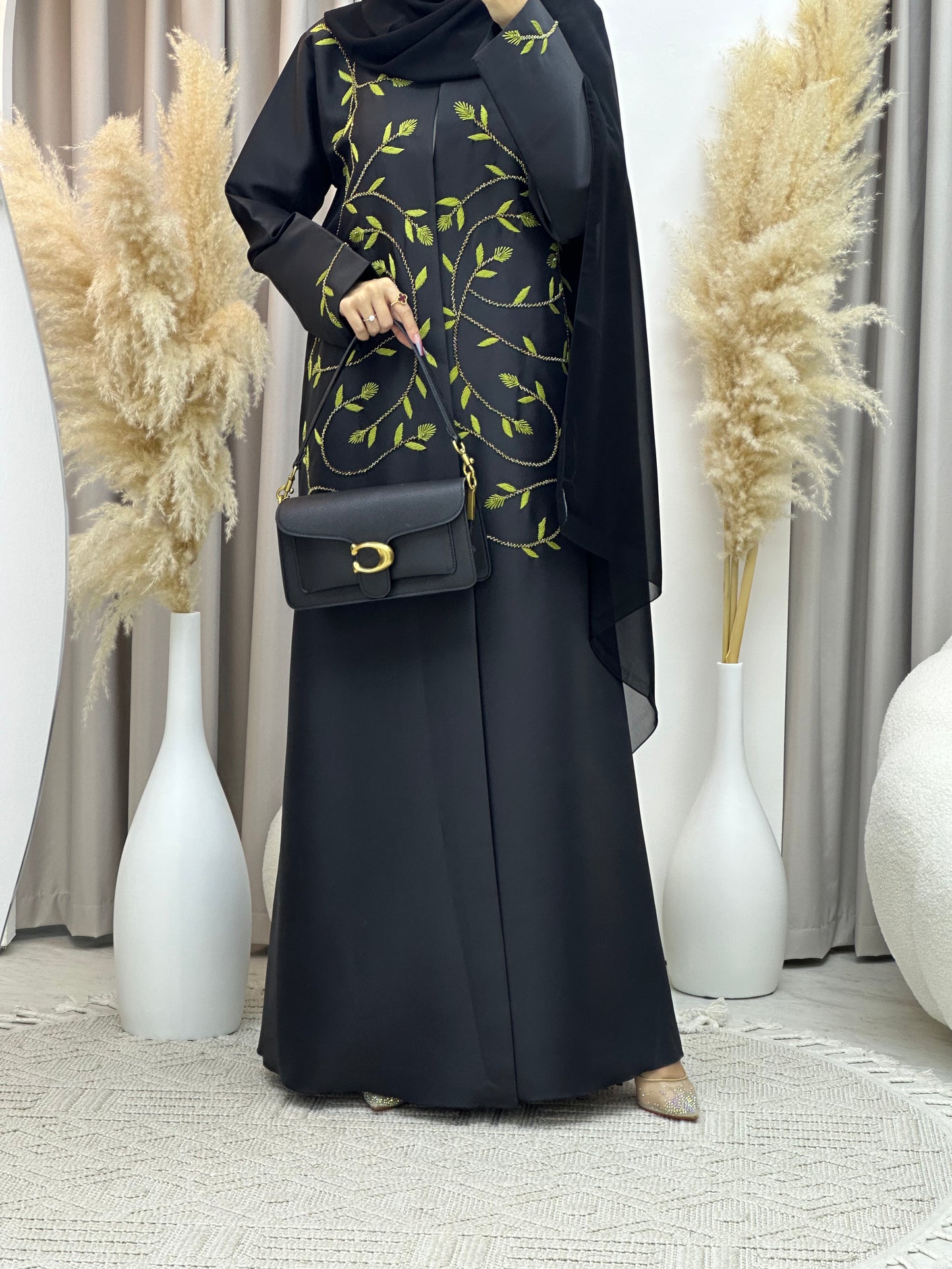 C Ramadan Black Eid Abaya 71