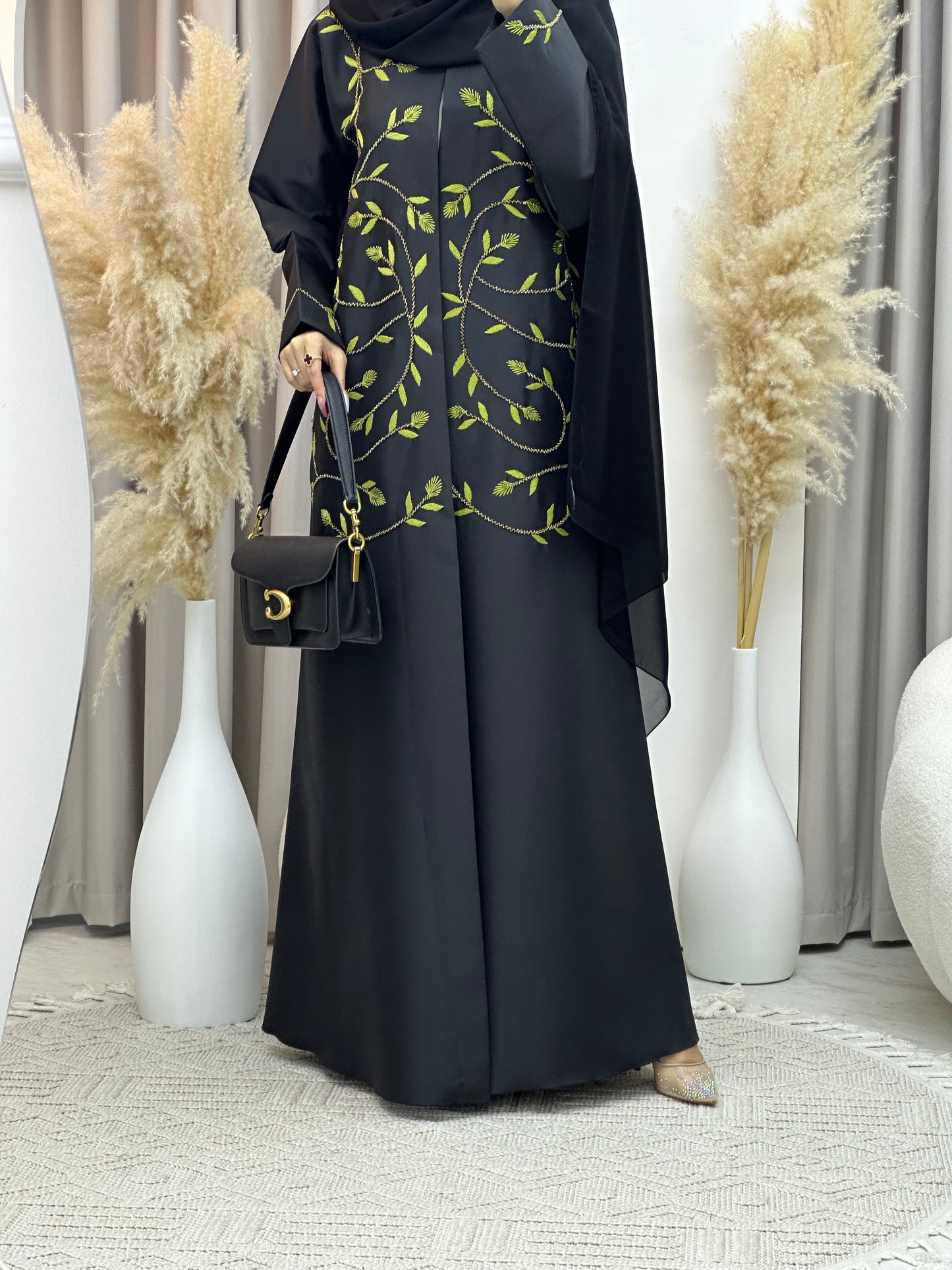 C Ramadan Black Eid Abaya 71