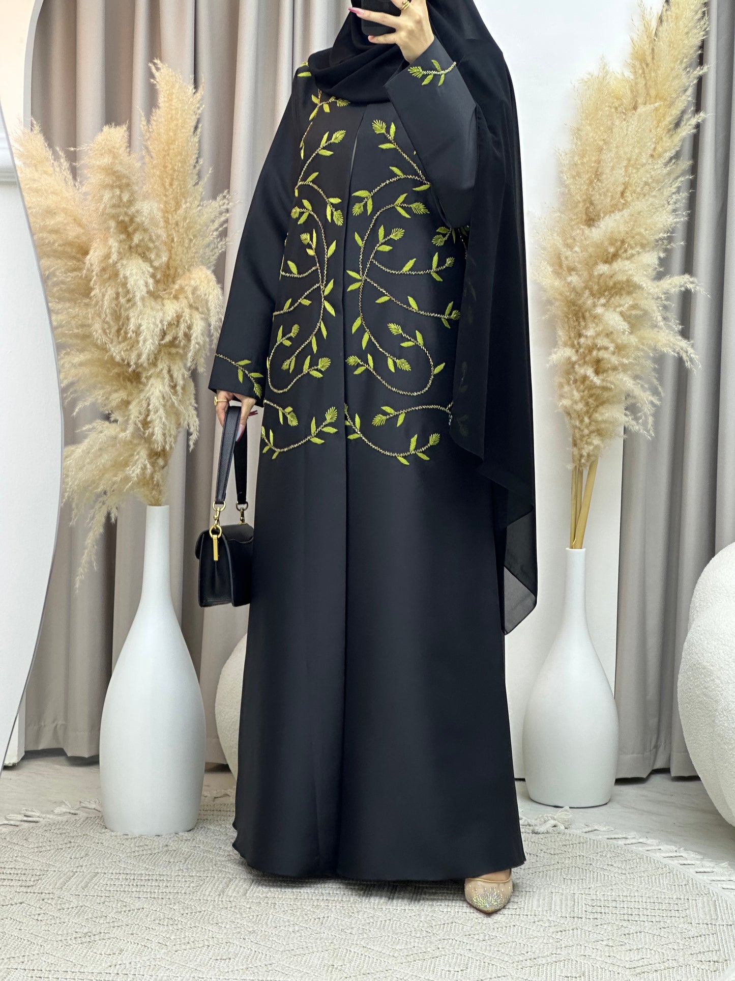 C Ramadan Black Eid Abaya 71