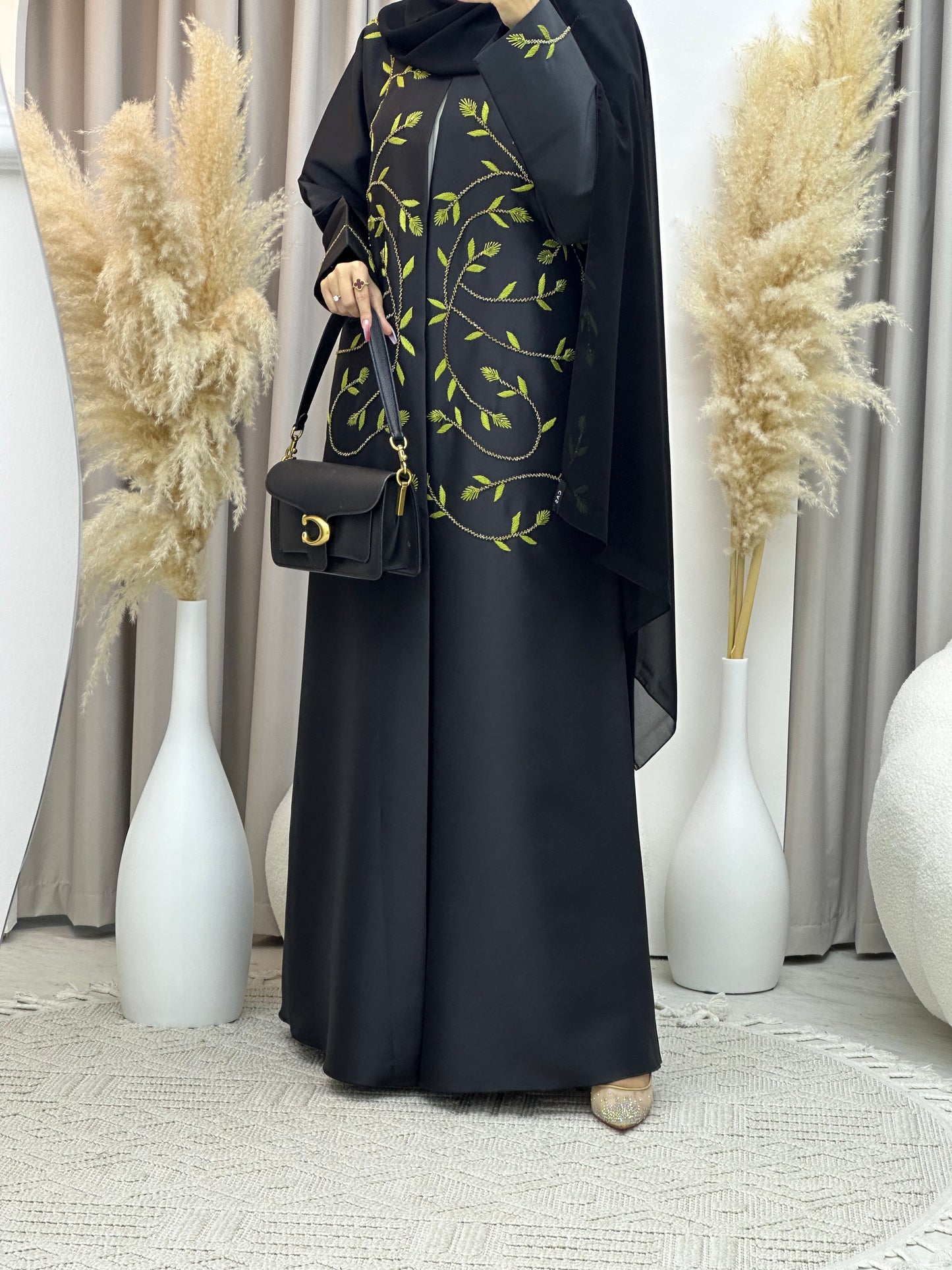 C Ramadan Black Eid Abaya 71