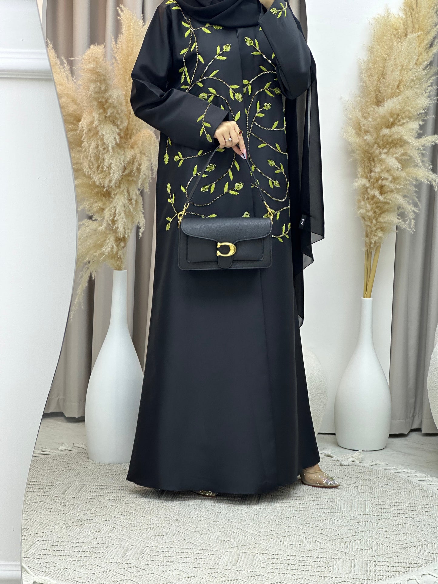 C Ramadan Black Eid Abaya 71