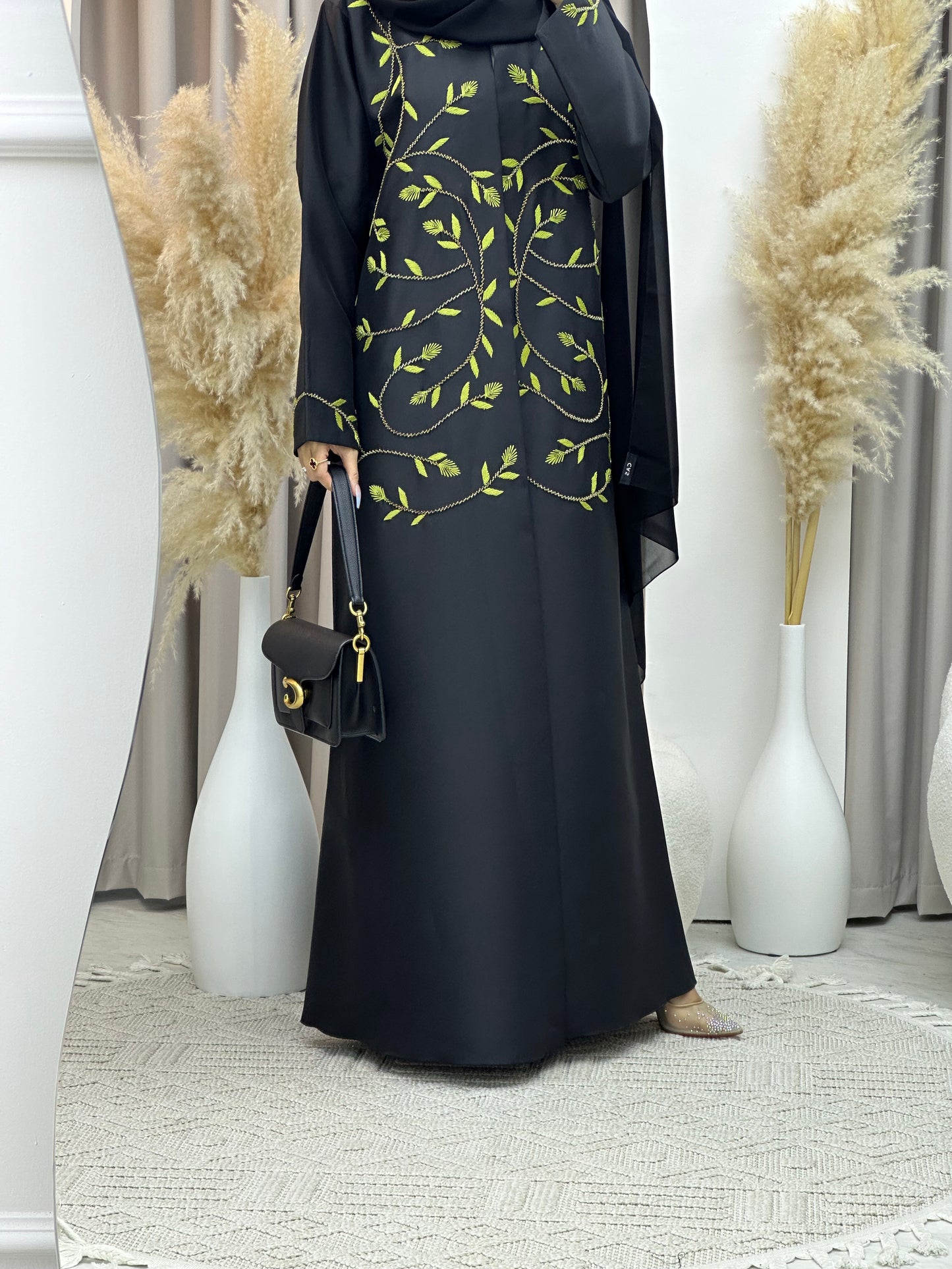 C Ramadan Black Eid Abaya 71