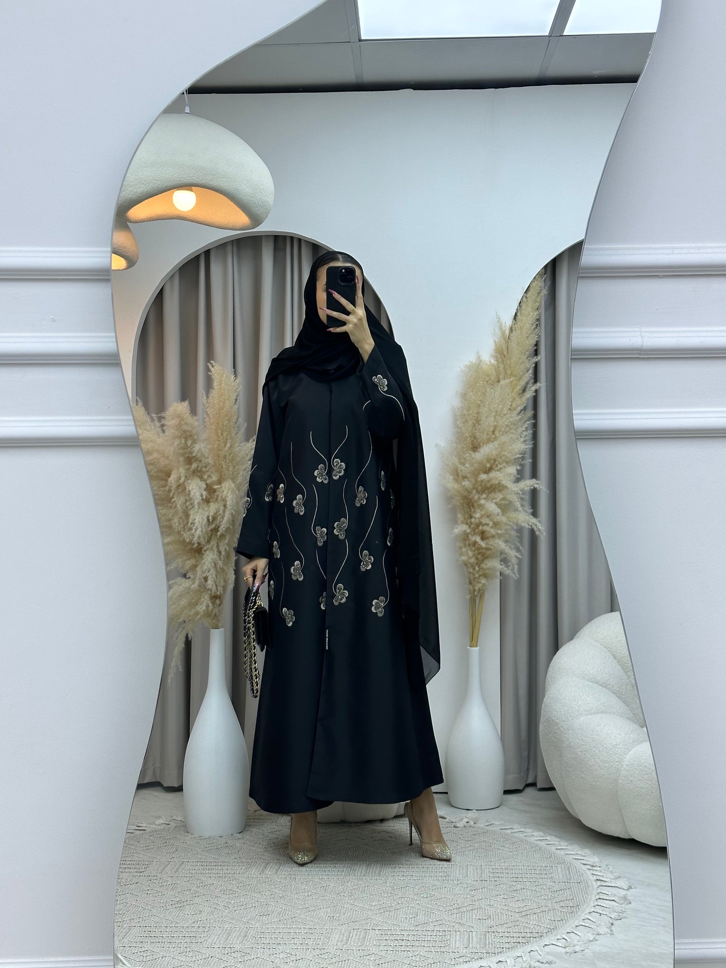 C Ramadan Black Eid Abaya 72