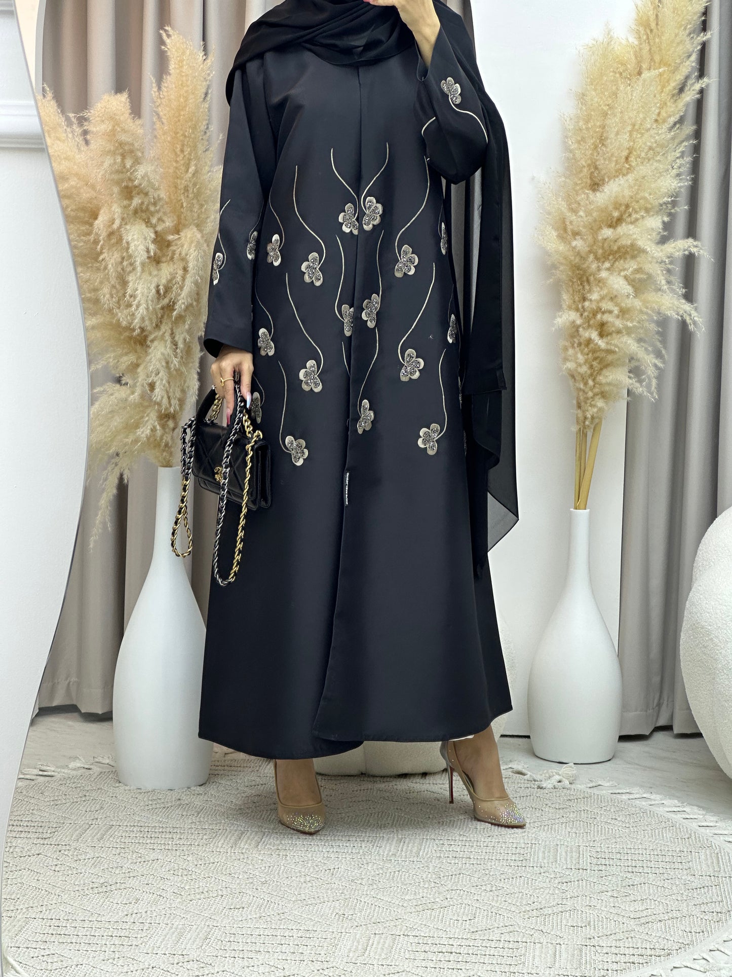 C Ramadan Black Eid Abaya 72