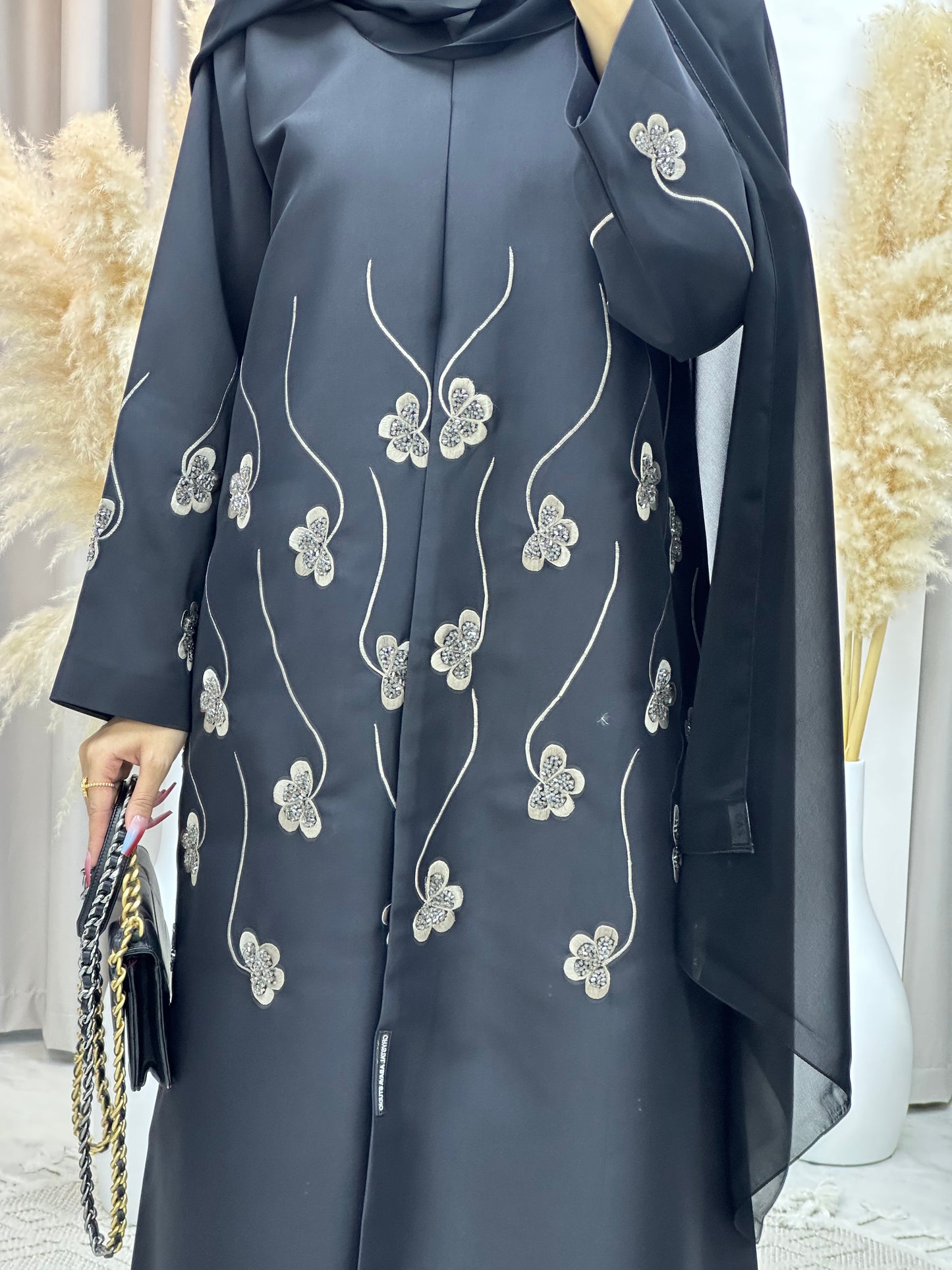 C Ramadan Black Eid Abaya 72