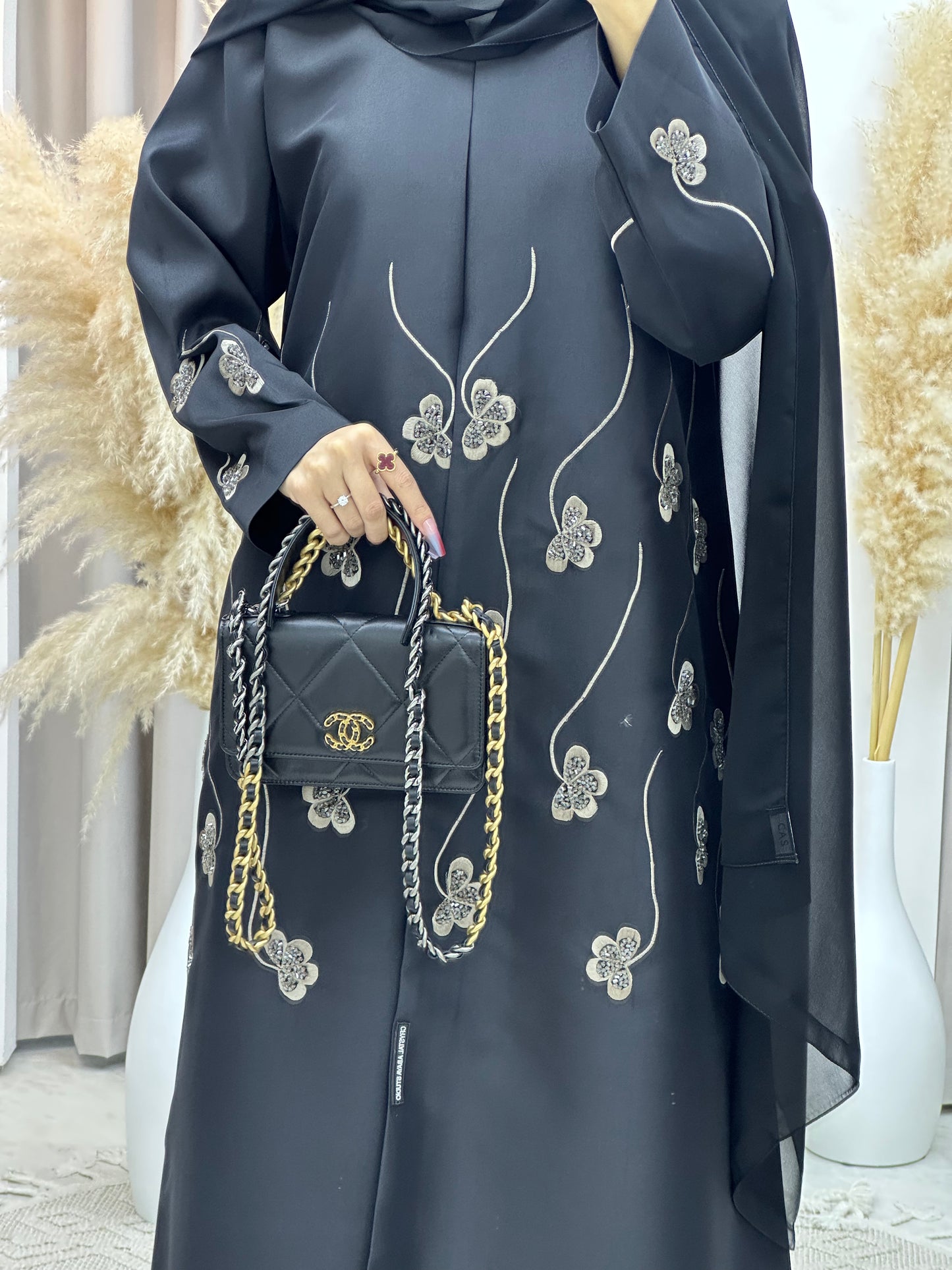 C Ramadan Black Eid Abaya 72