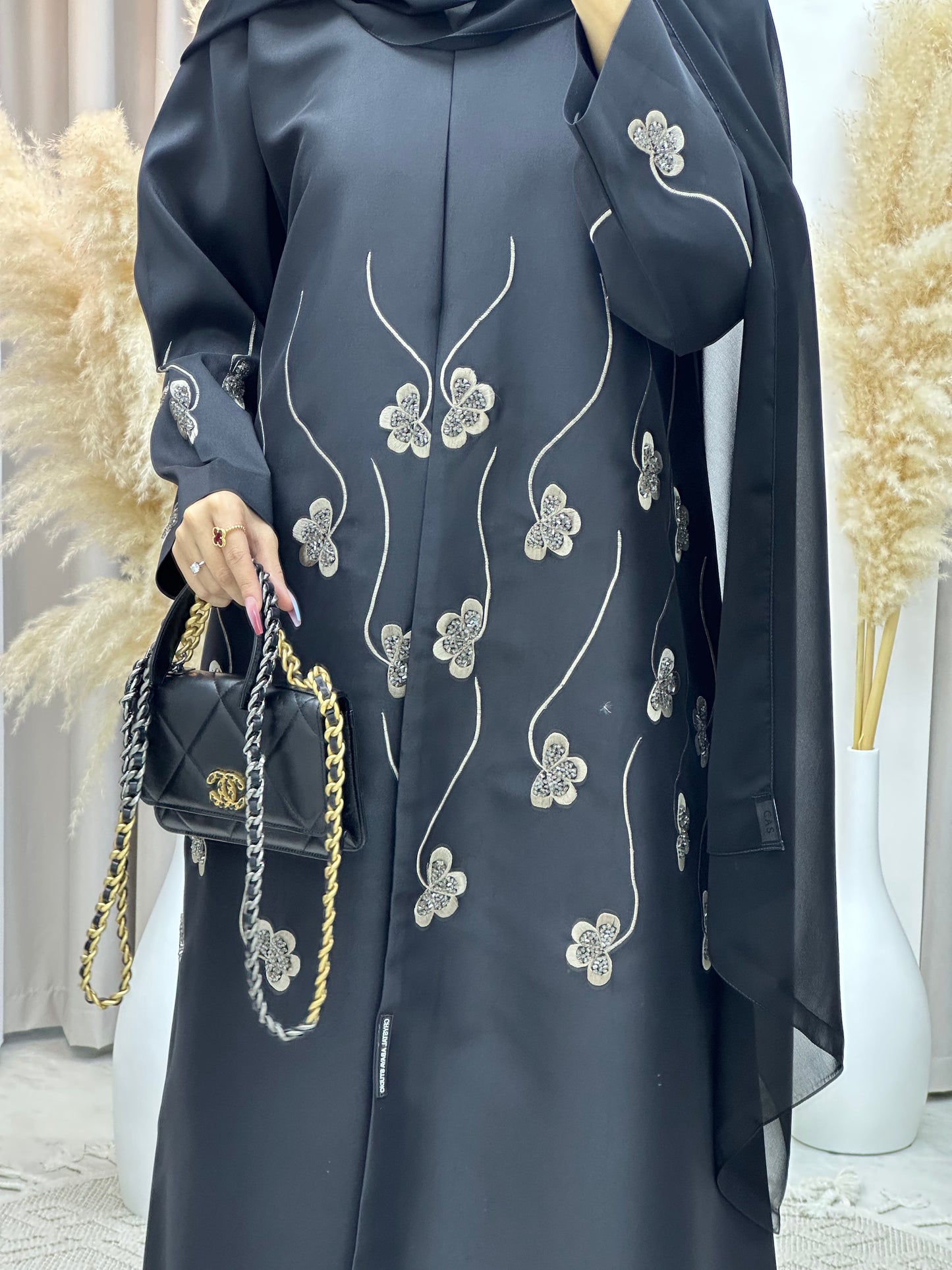 C Ramadan Black Eid Abaya 72