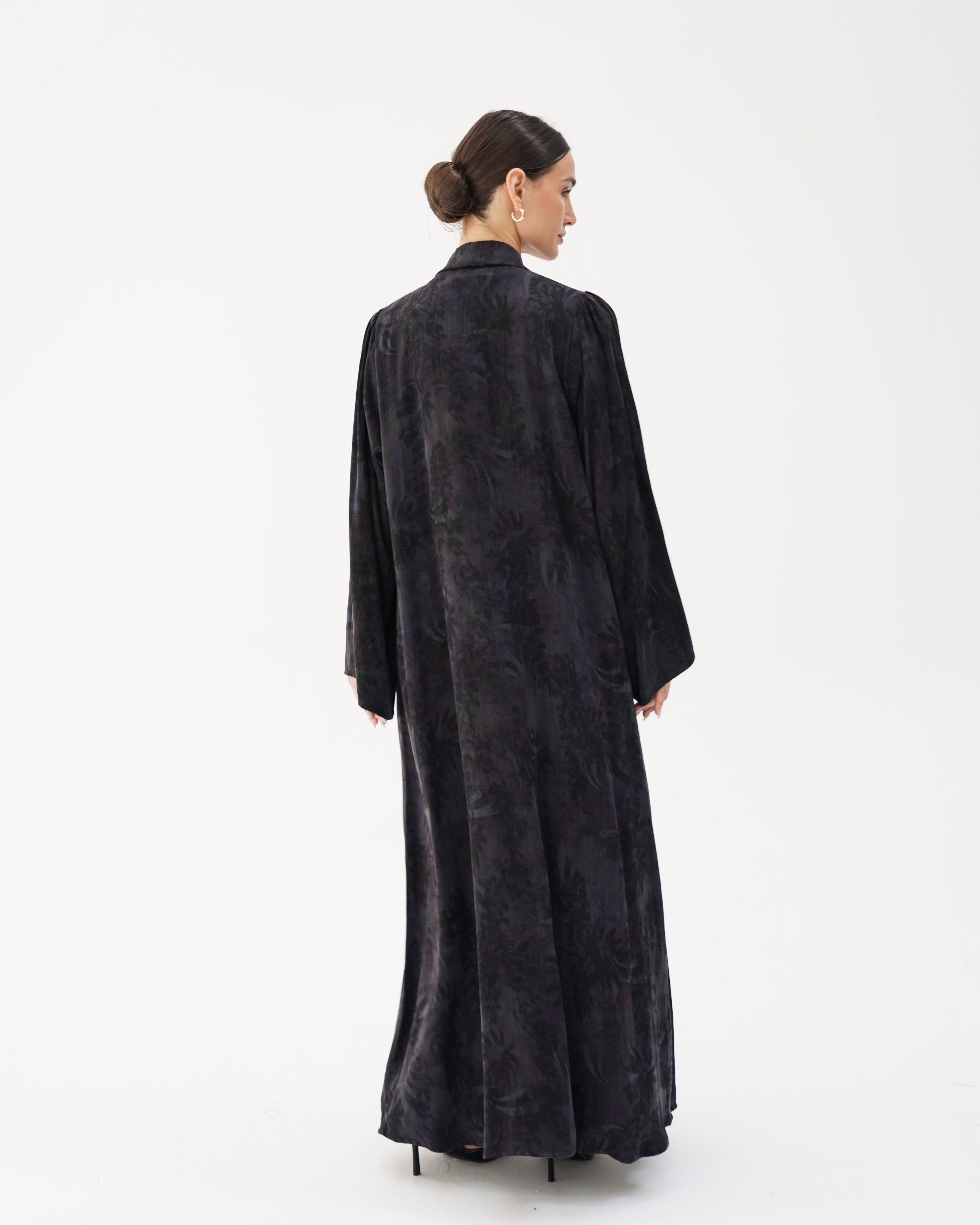 C 2842 Premium Indigo Haze Abaya