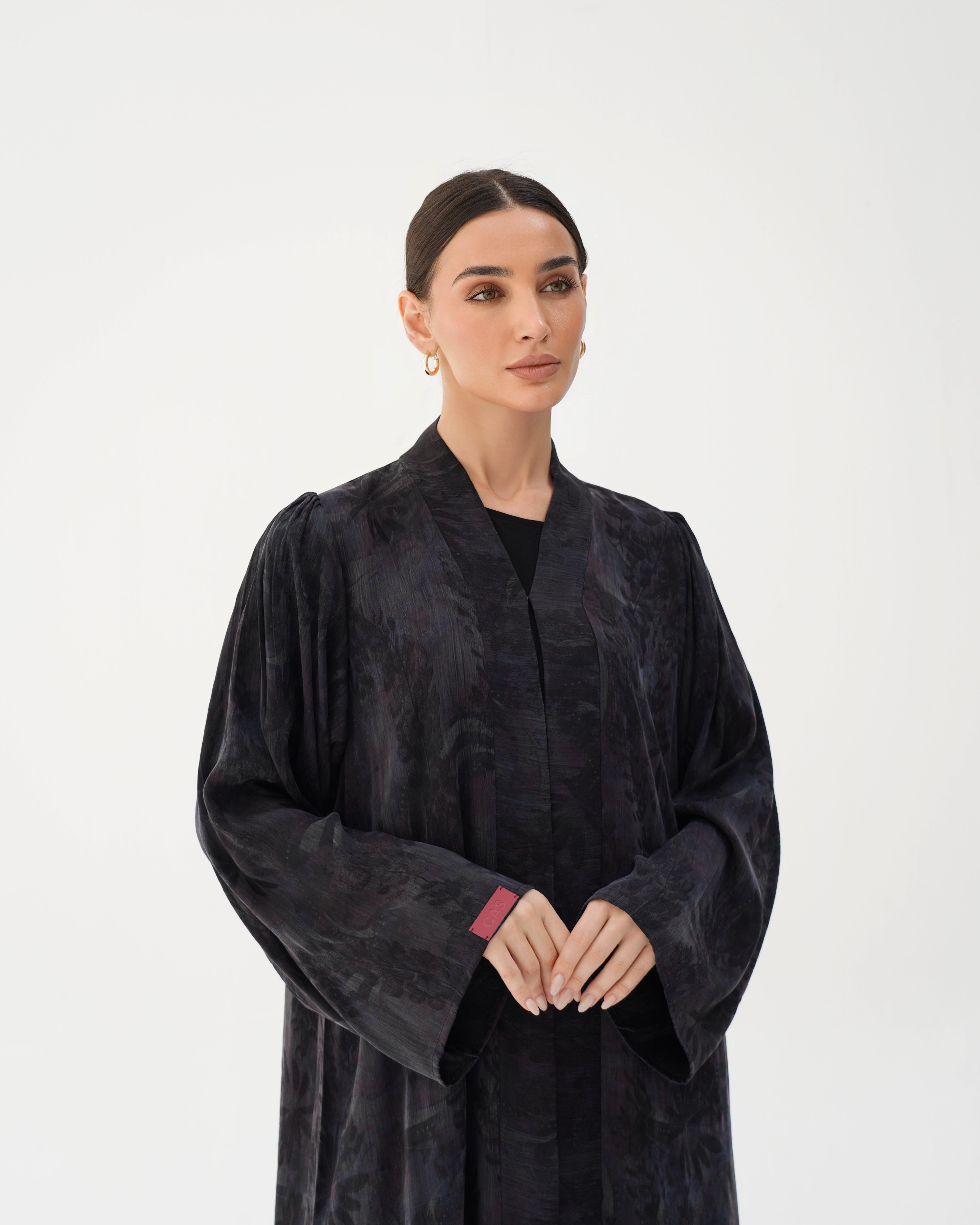 C 2842 Premium Indigo Haze Abaya
