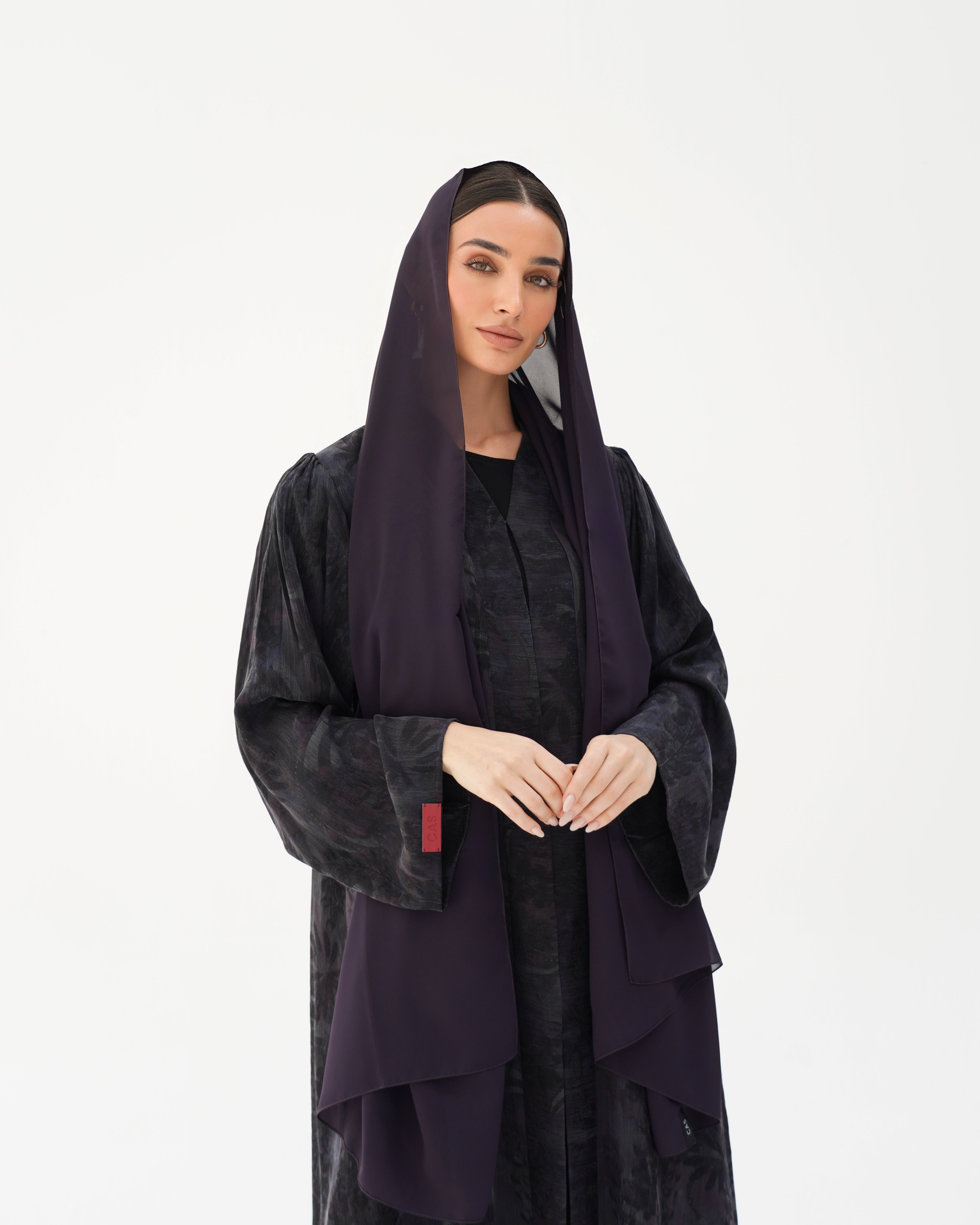 C 2842 Premium Indigo Haze Abaya
