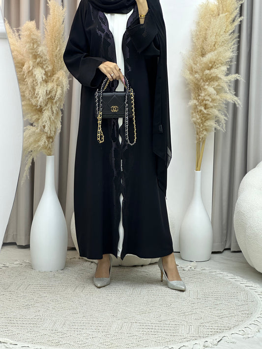 C Ramadan Black Eid Abaya 74