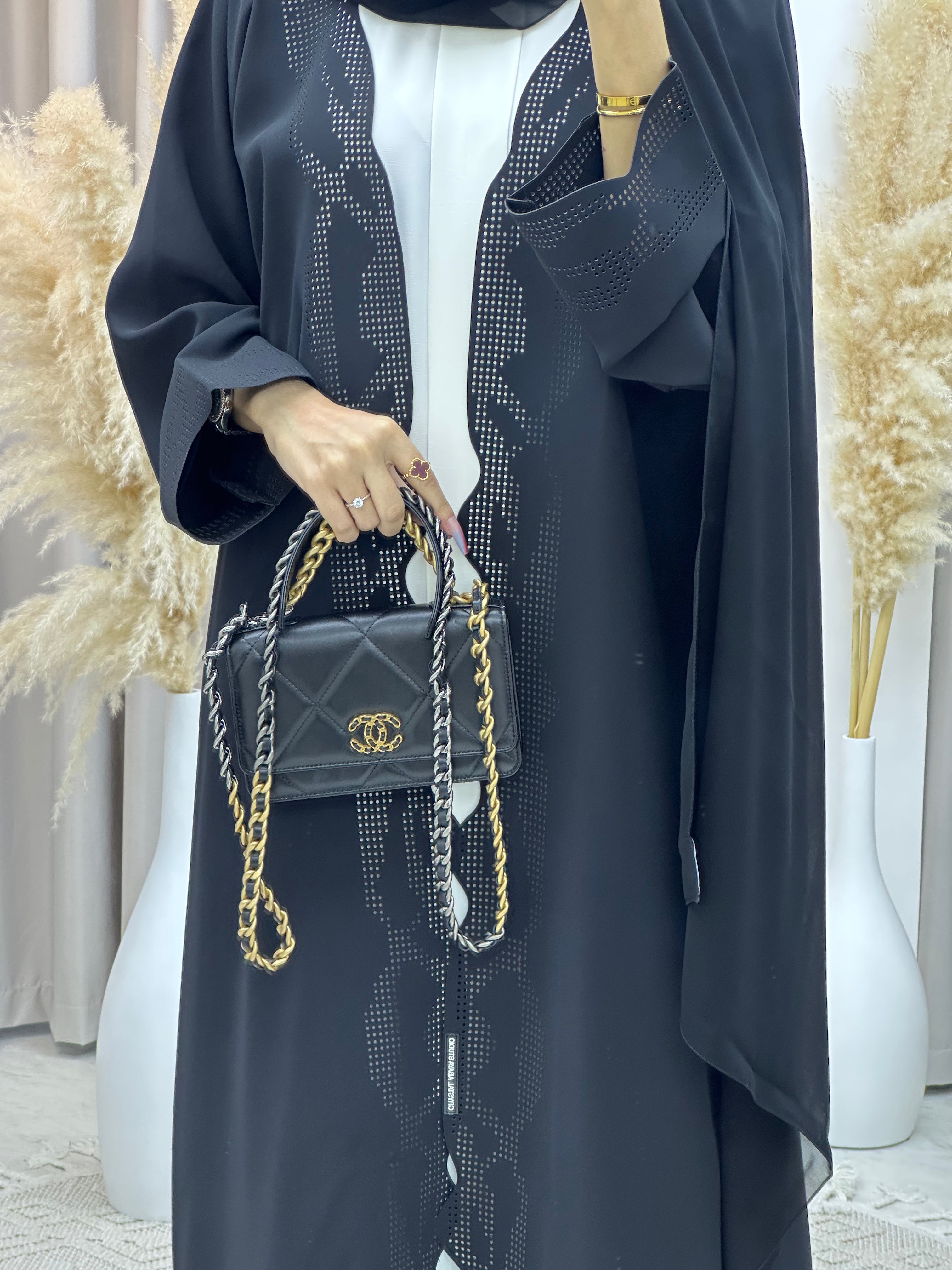 C Ramadan Black Eid Abaya 74