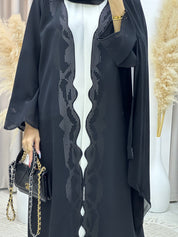 C Ramadan Black Eid Abaya 74