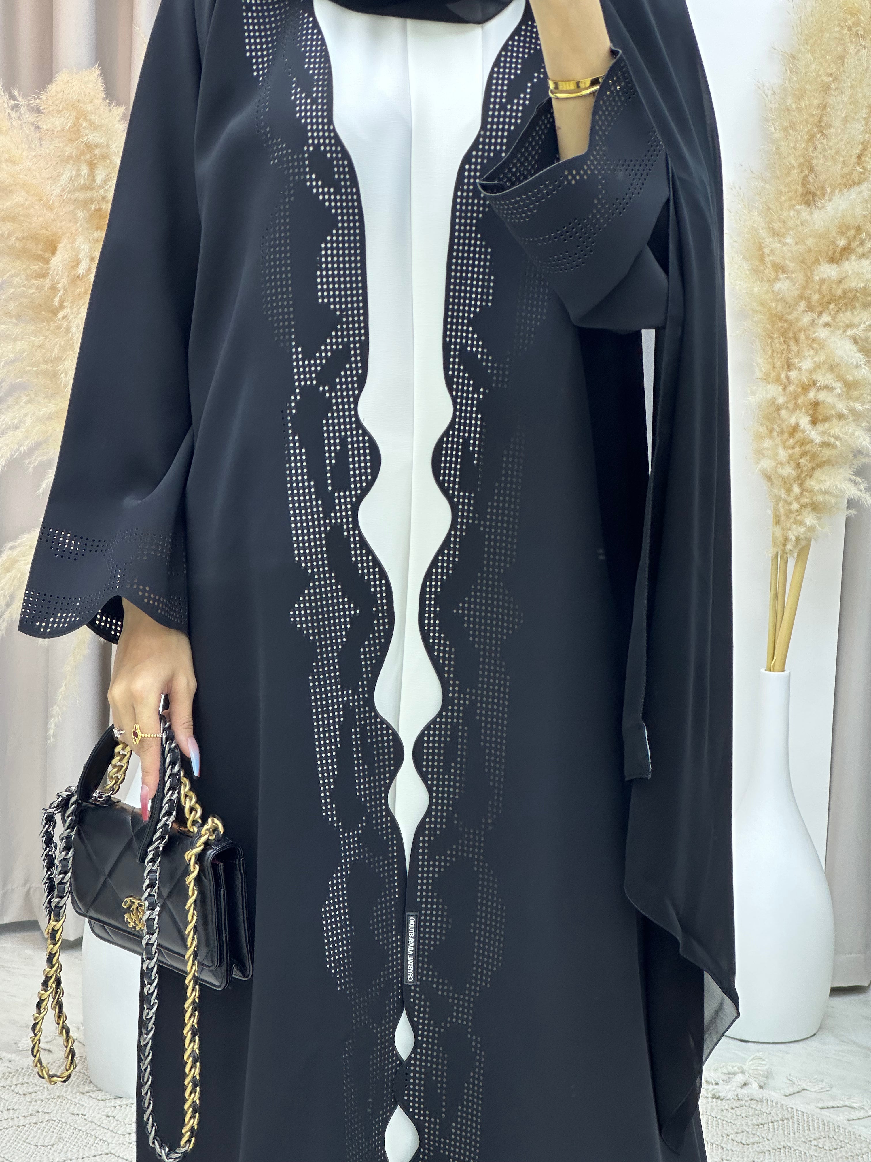 C Ramadan Black Eid Abaya 74