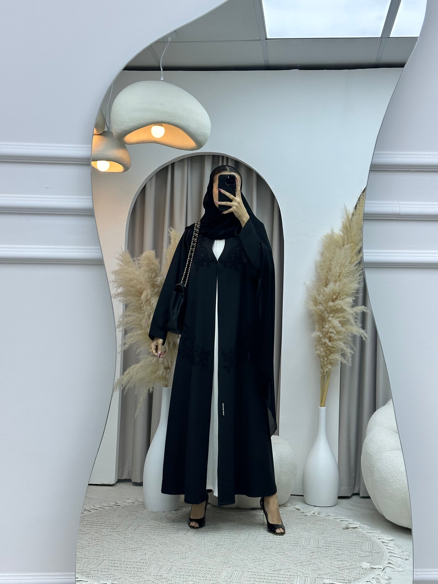 C Ramadan Black Eid Abaya 78