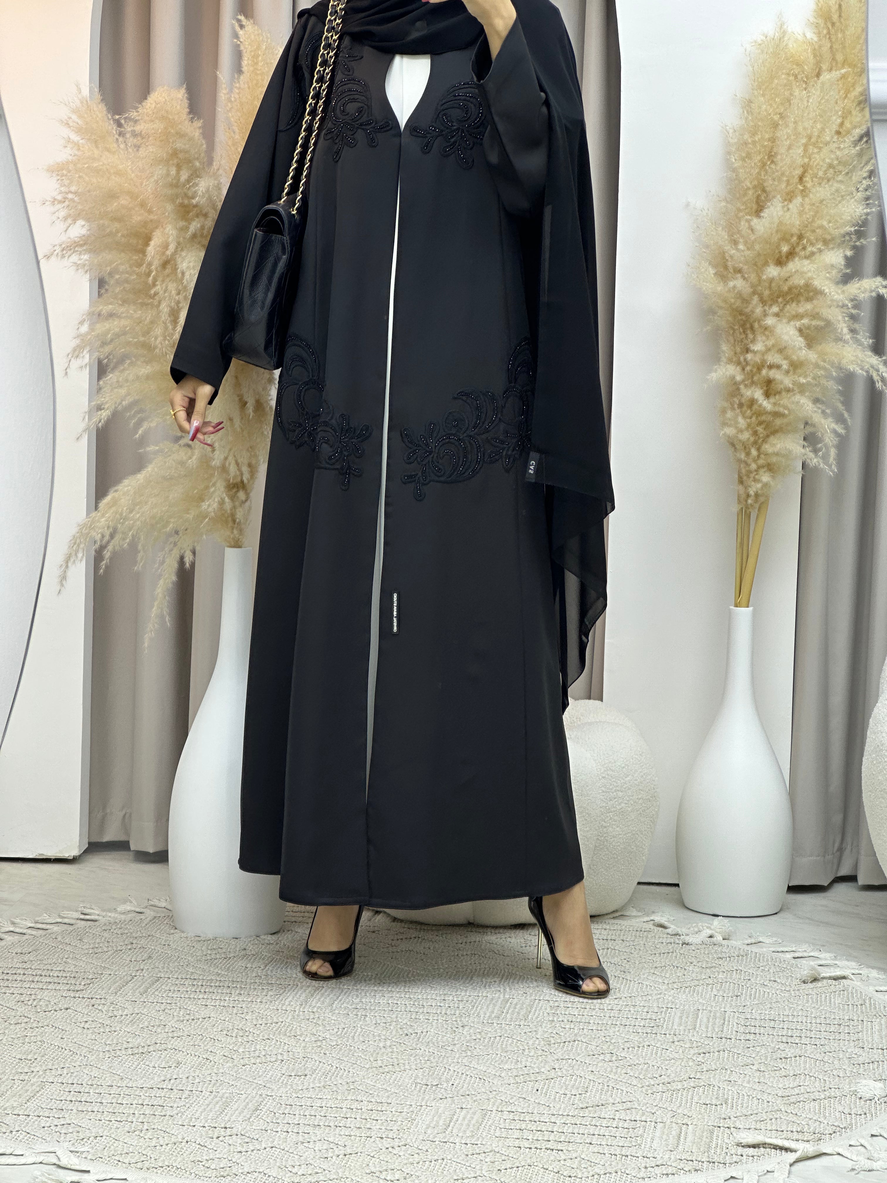 C Ramadan Black Eid Abaya 78
