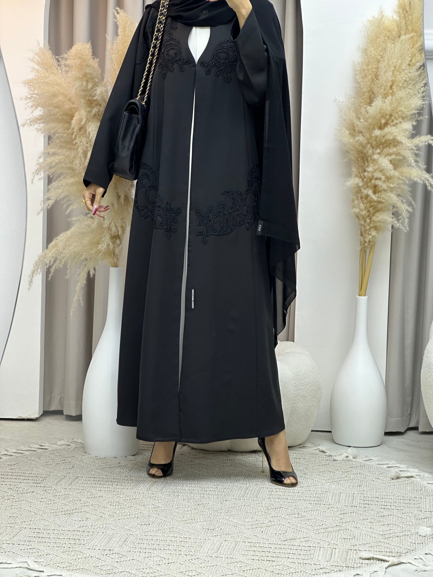 C Ramadan Black Eid Abaya 78