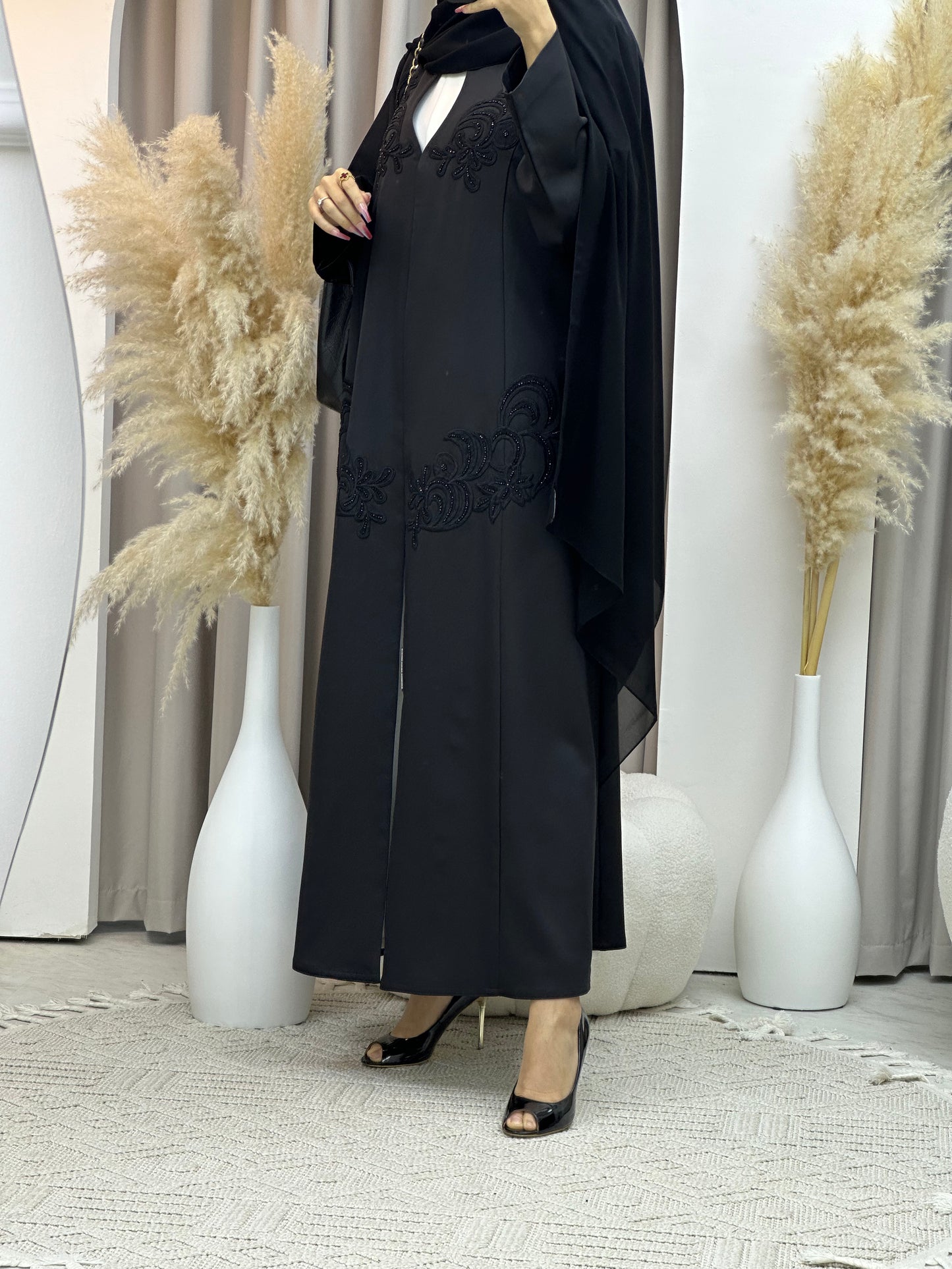 C Ramadan Black Eid Abaya 78