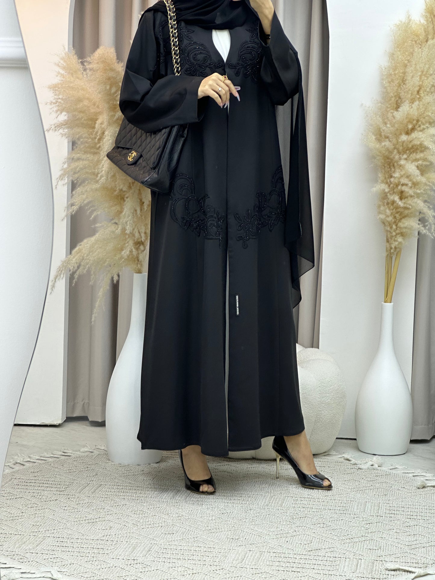 C Ramadan Black Eid Abaya 78