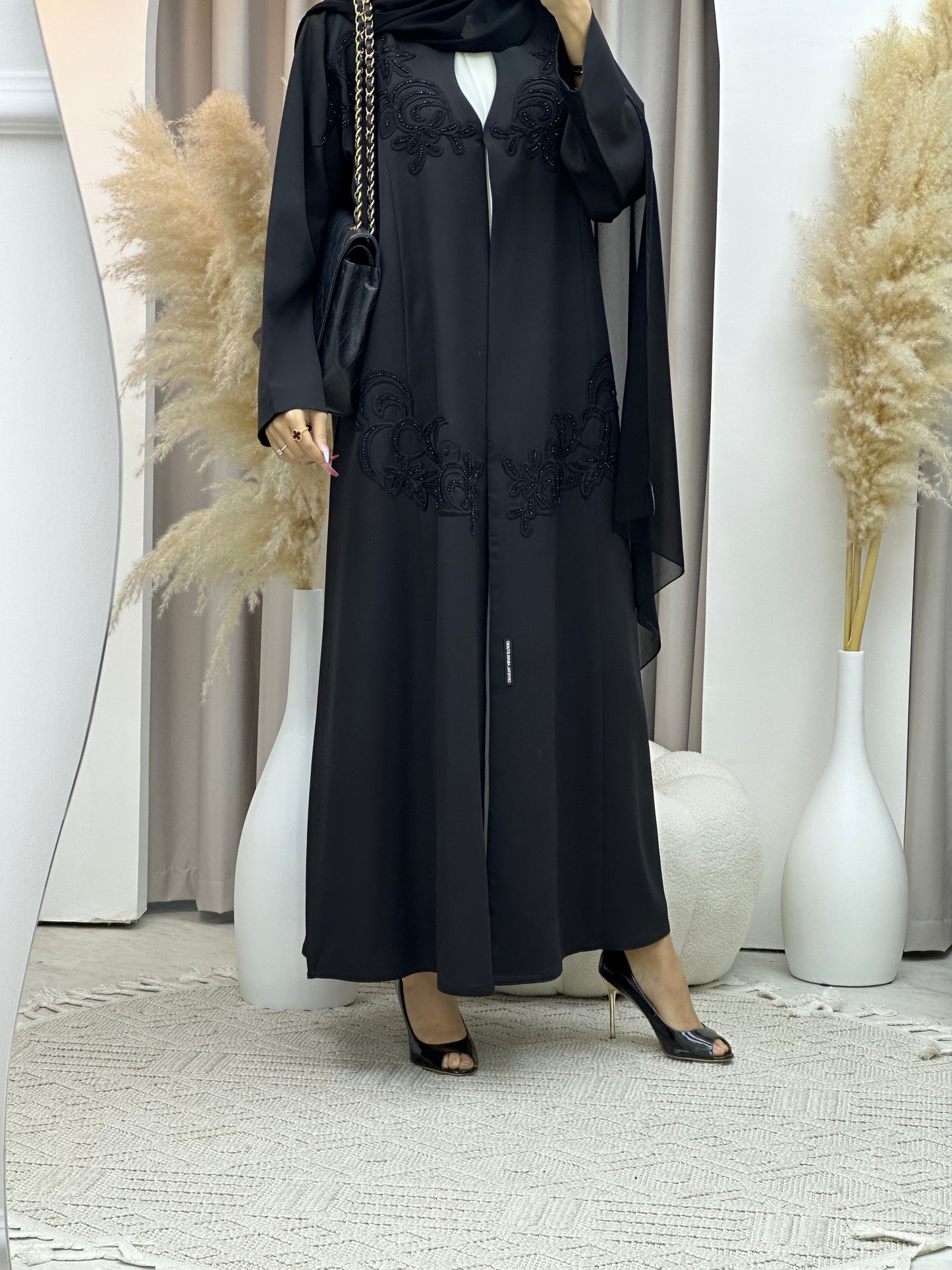 C Ramadan Black Eid Abaya 78