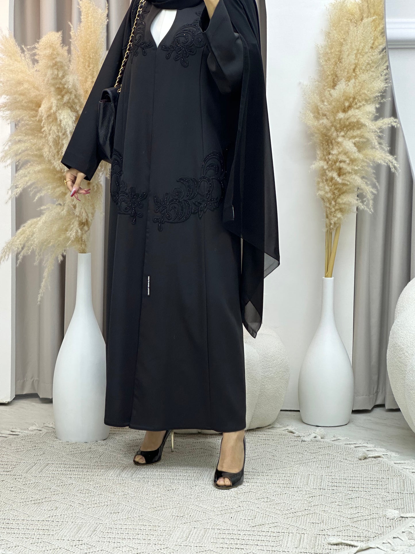 C Ramadan Black Eid Abaya 78