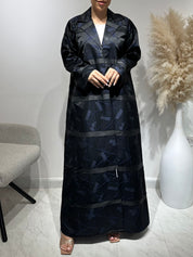 C 1648 Dark Blue Abaya