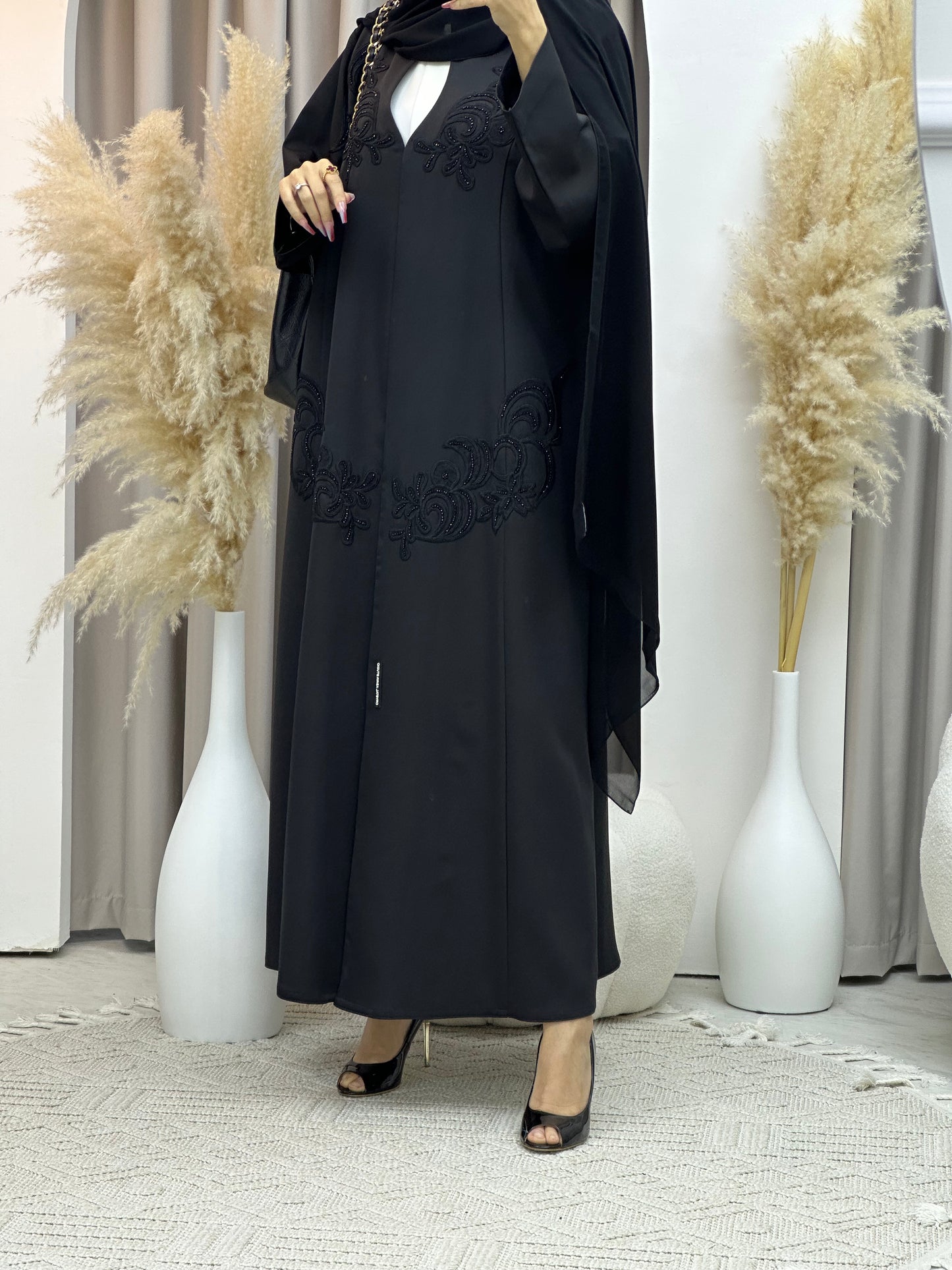 C Ramadan Black Eid Abaya 78