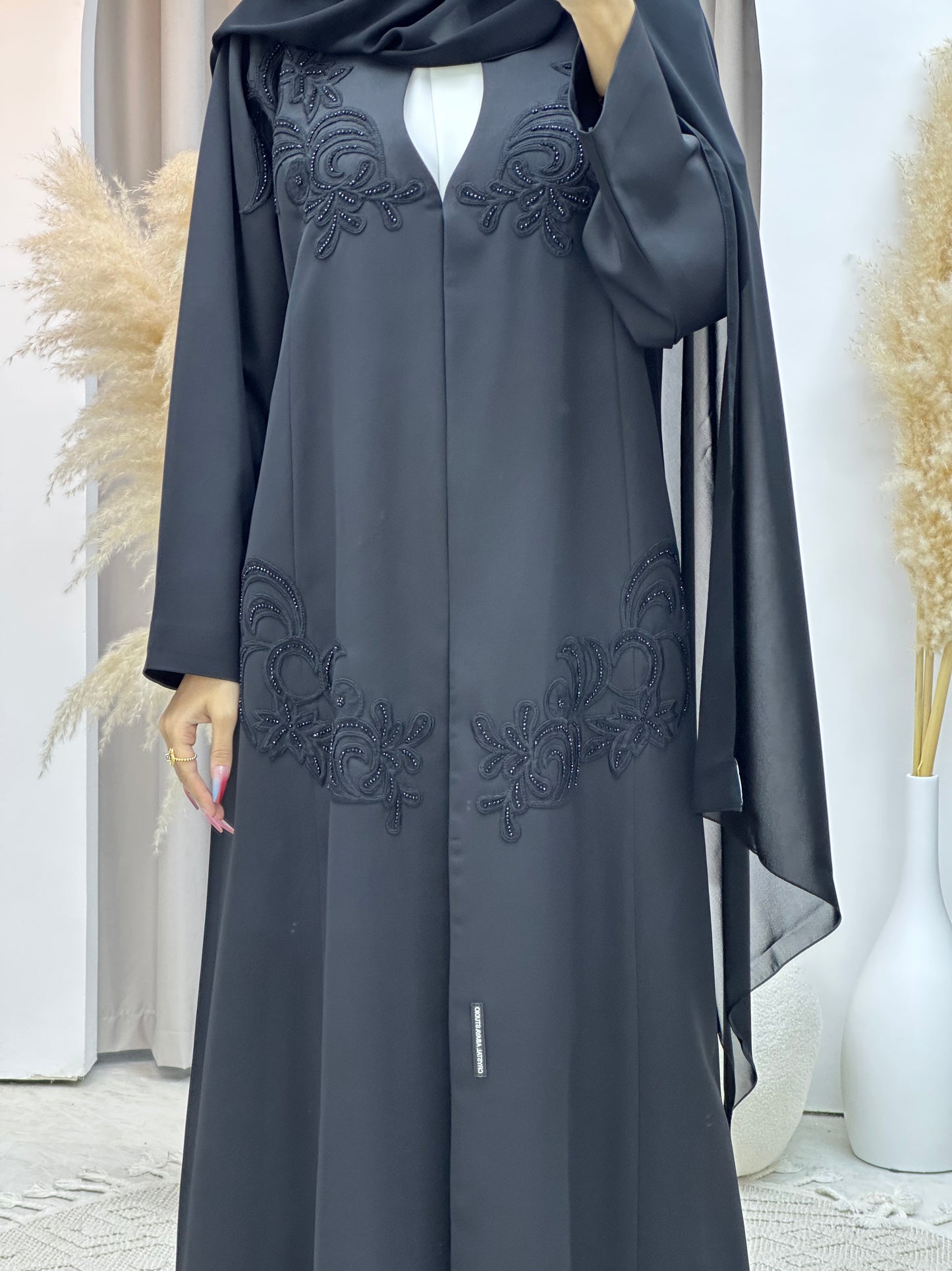 C Ramadan Black Eid Abaya 78