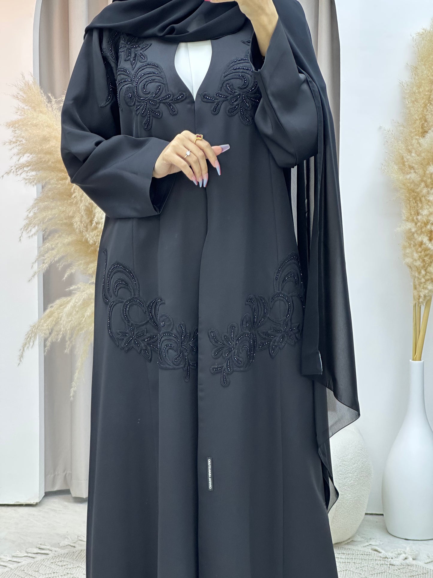 C Ramadan Black Eid Abaya 78