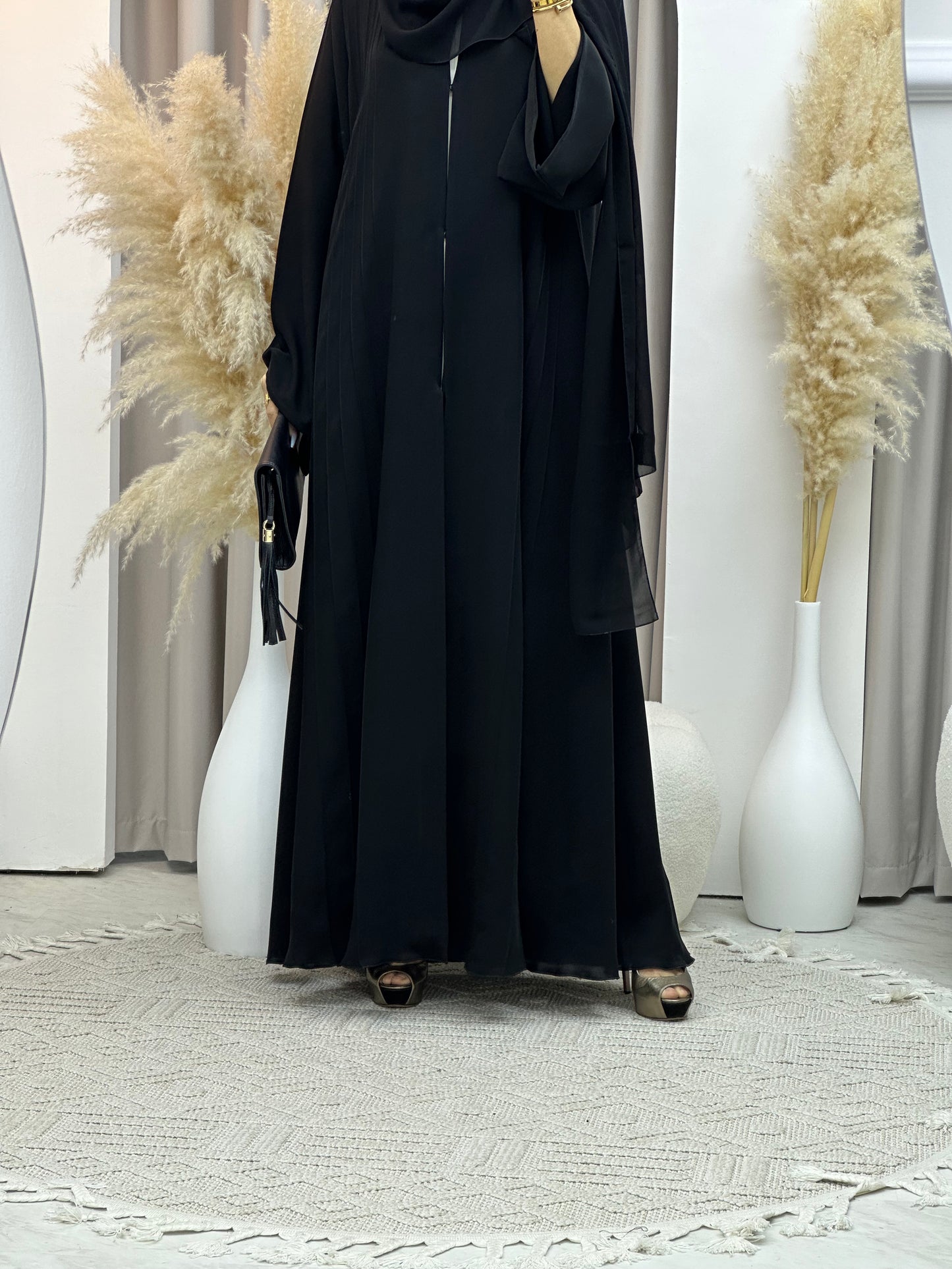 C Ramadan Black Eid Abaya 79