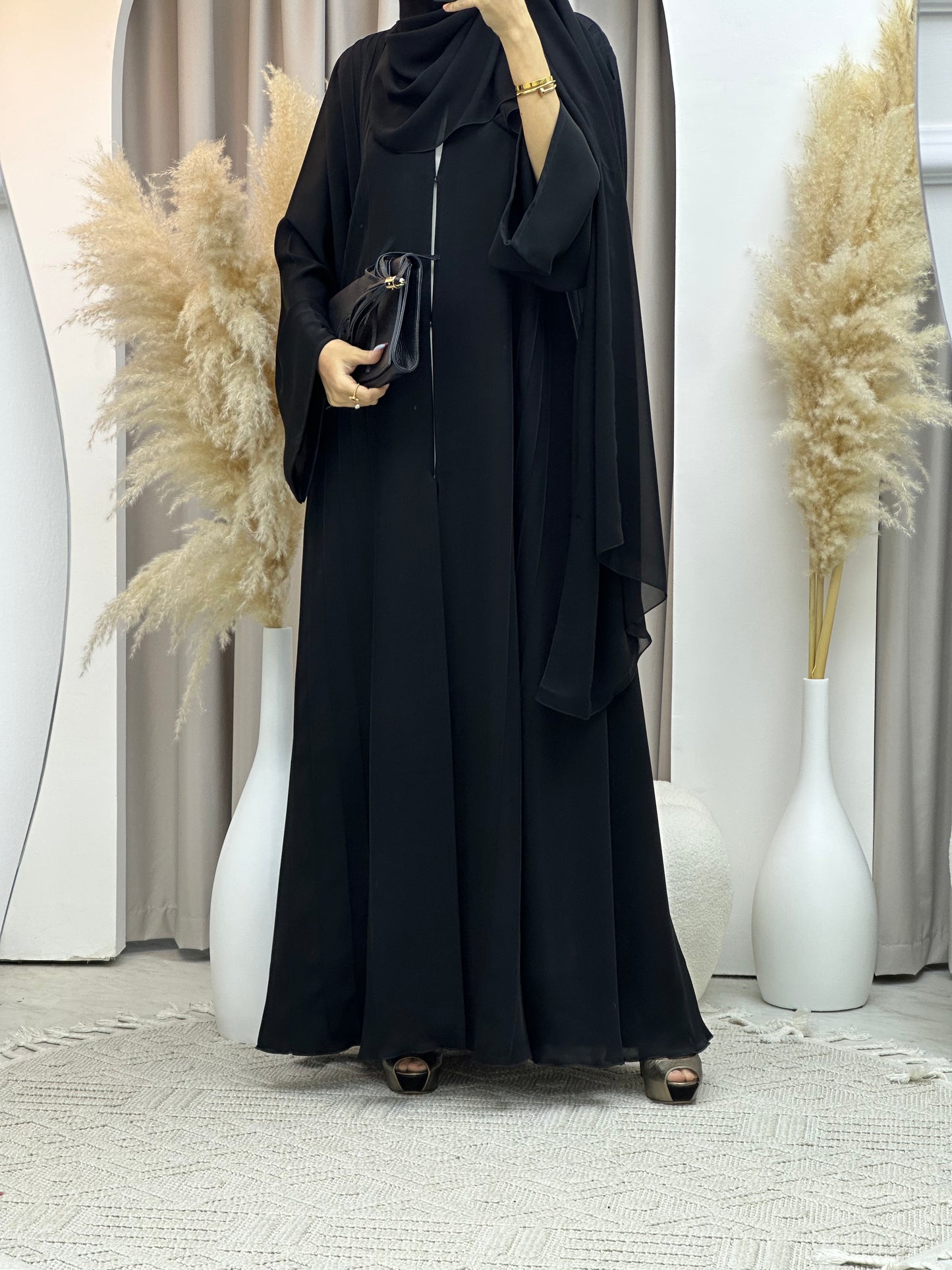 C Ramadan Black Eid Abaya 79