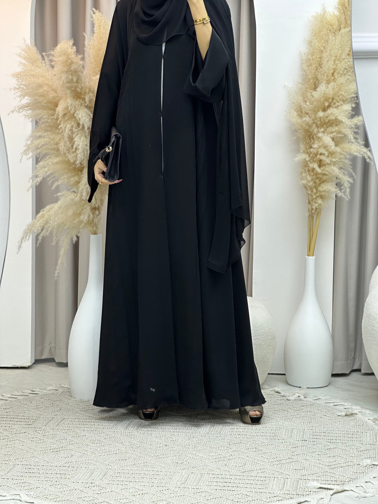 C Ramadan Black Eid Abaya 79