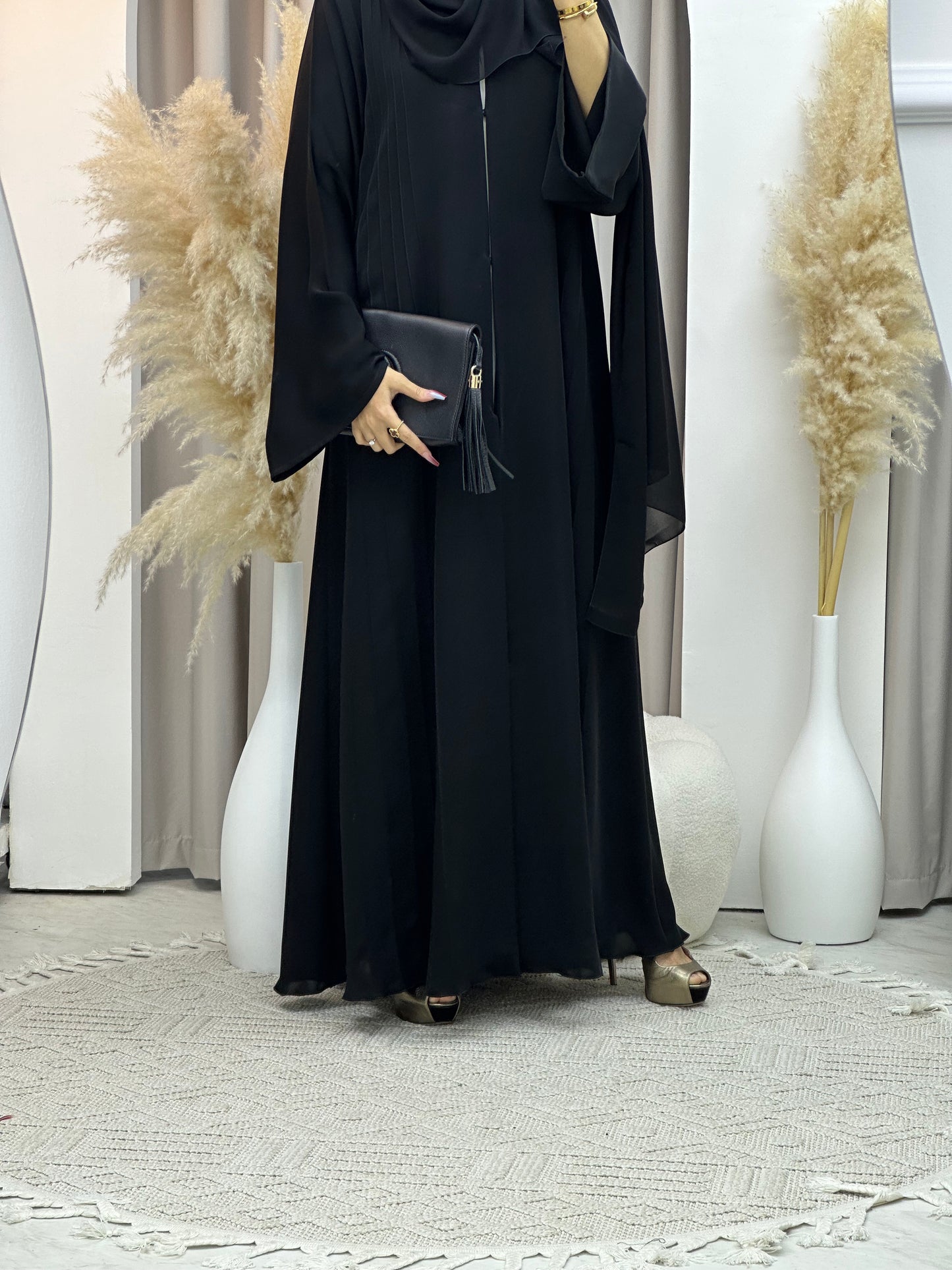 C Ramadan Black Eid Abaya 79