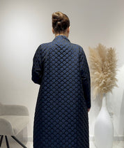 C 1649 Night Blue Abaya