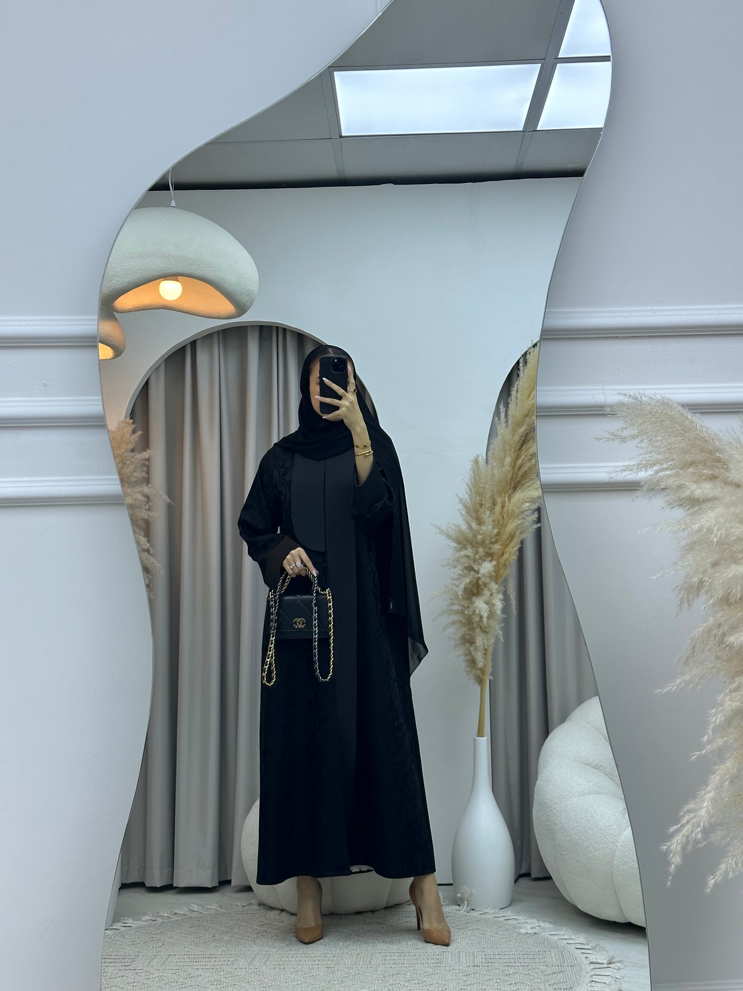 C RTW Ramadan Black Eid Abaya 81