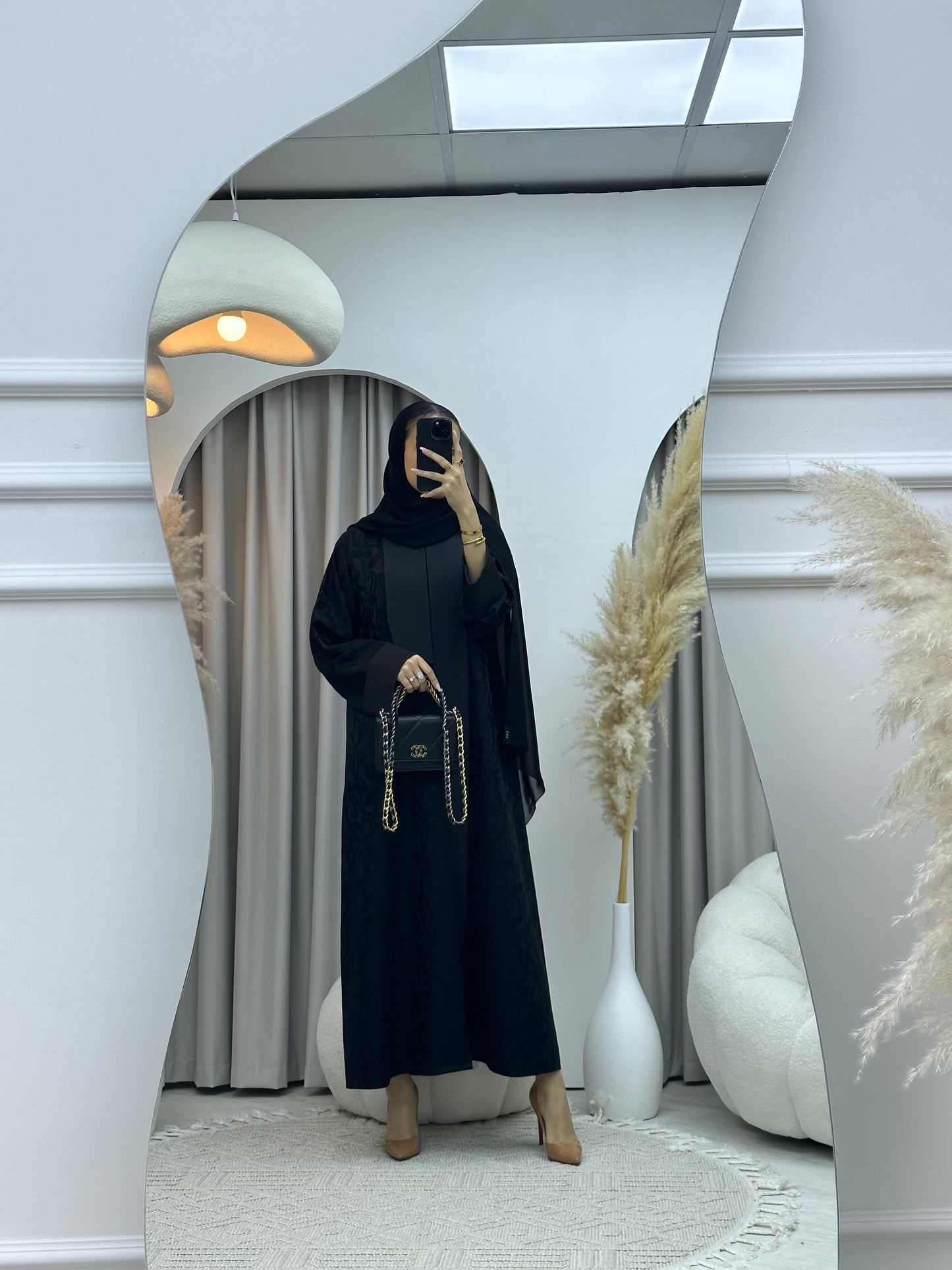 C RTW Ramadan Black Eid Abaya 81