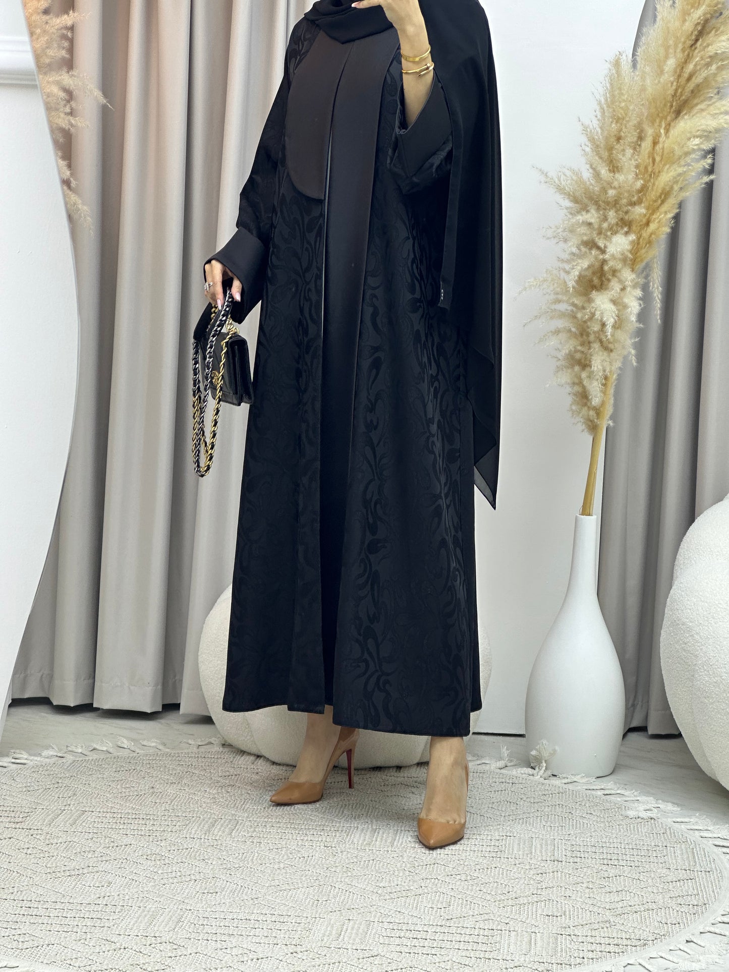 C Ramadan Black Eid Abaya 81