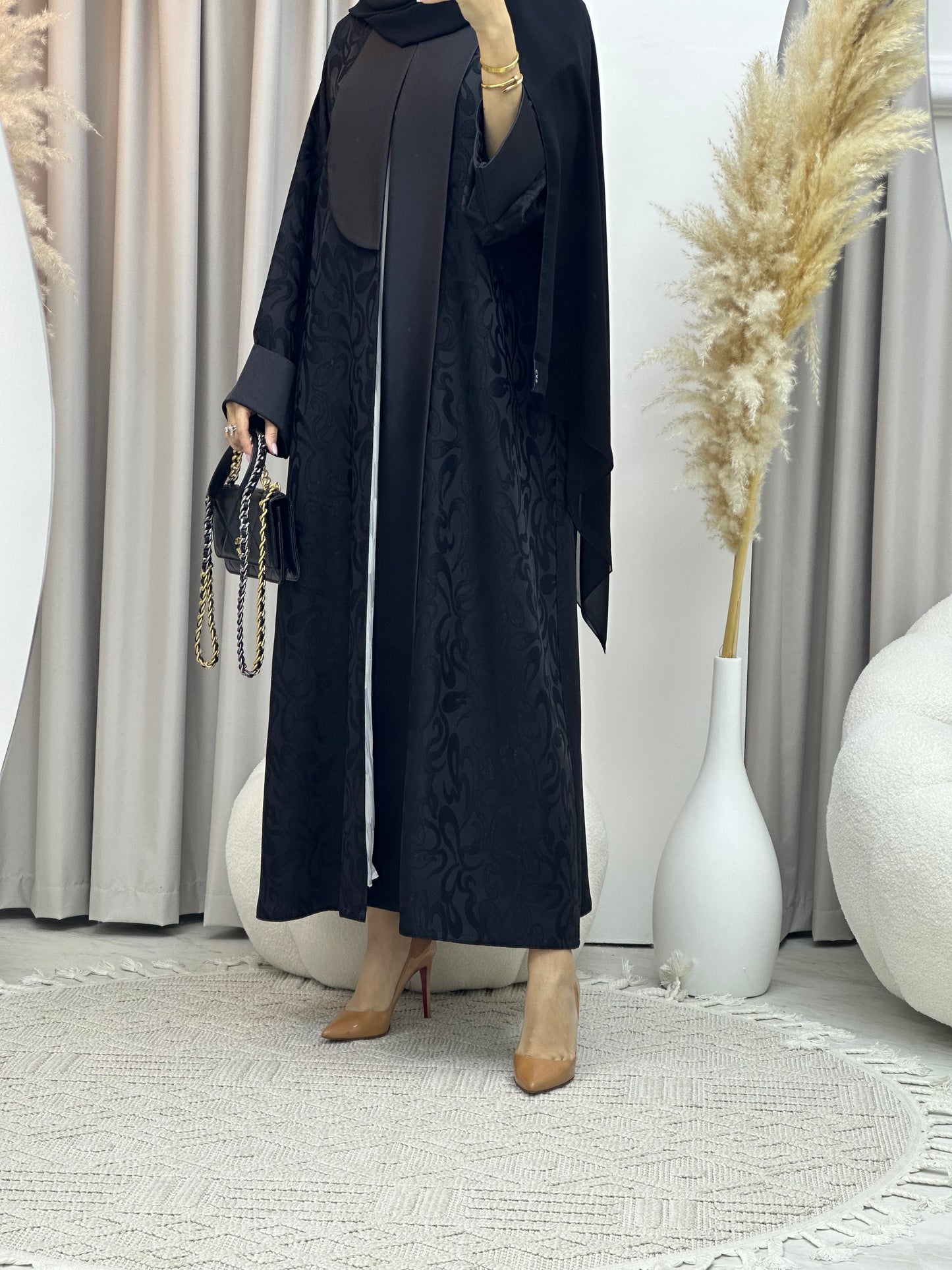 C Ramadan Black Eid Abaya 81