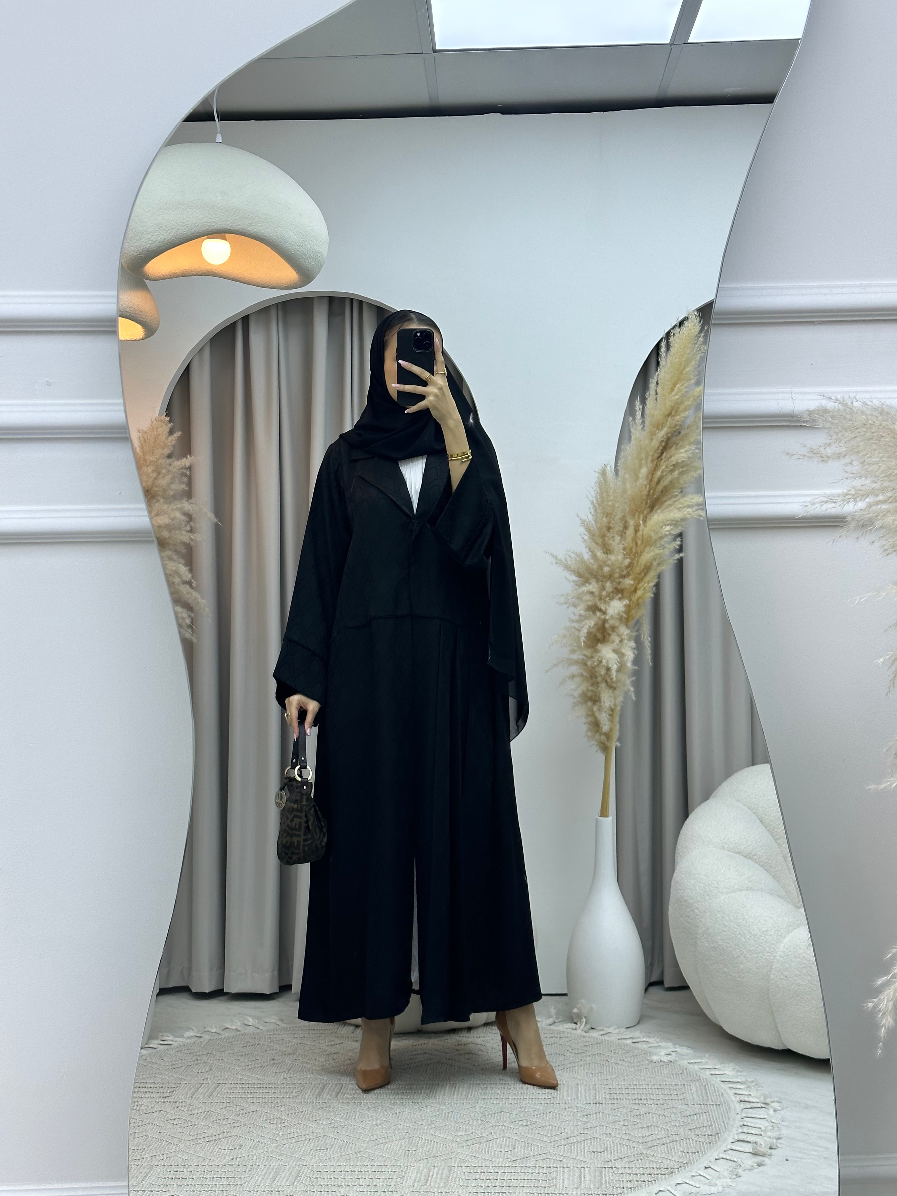 C Ramadan Black Eid Abaya 82