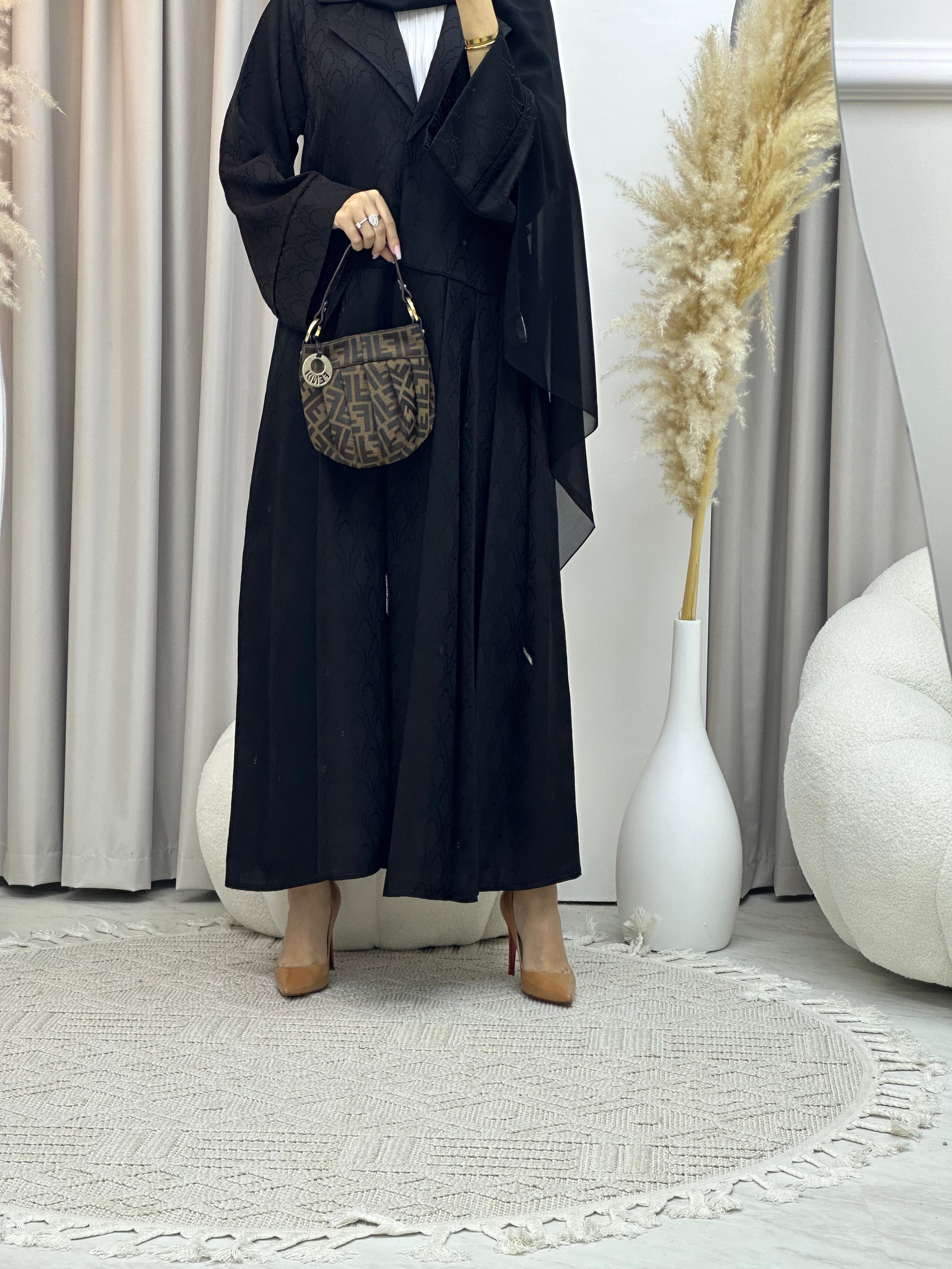 C Ramadan Black Eid Abaya 82