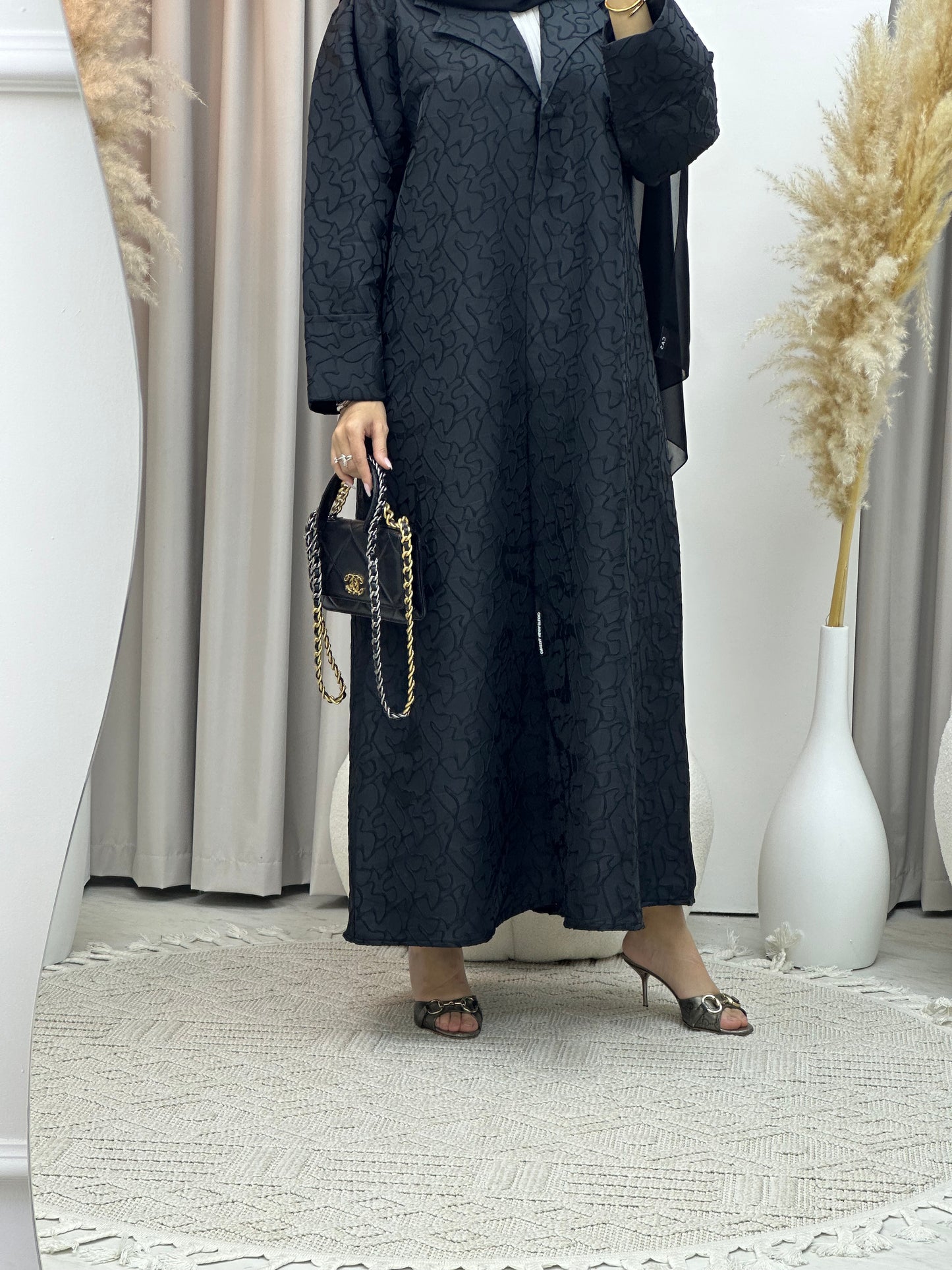 C Ramadan Black Eid Abaya 84