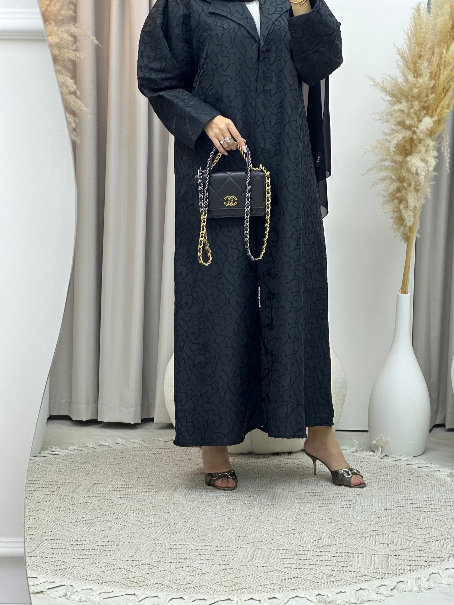 C Ramadan Black Eid Abaya 84