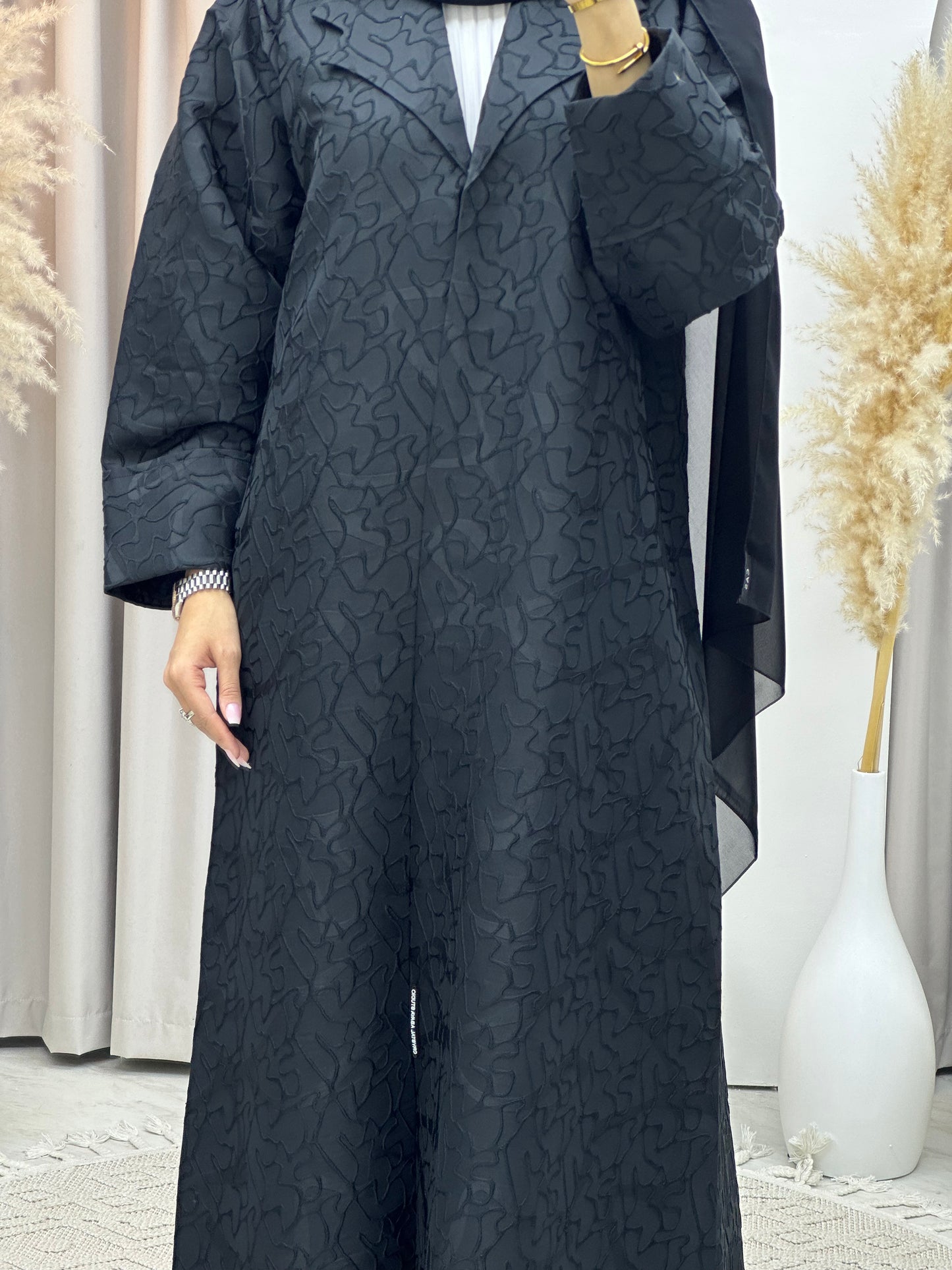 C Ramadan Black Eid Abaya 84