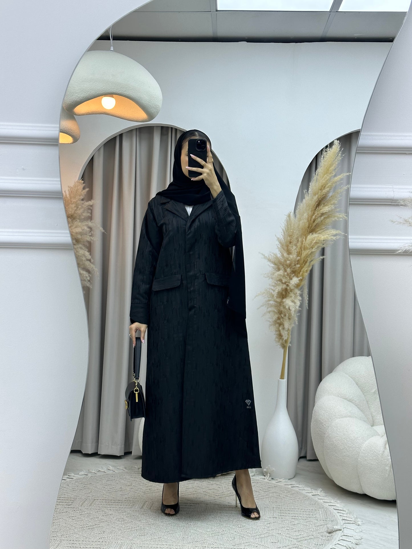 C Ramadan Black Eid Abaya 85