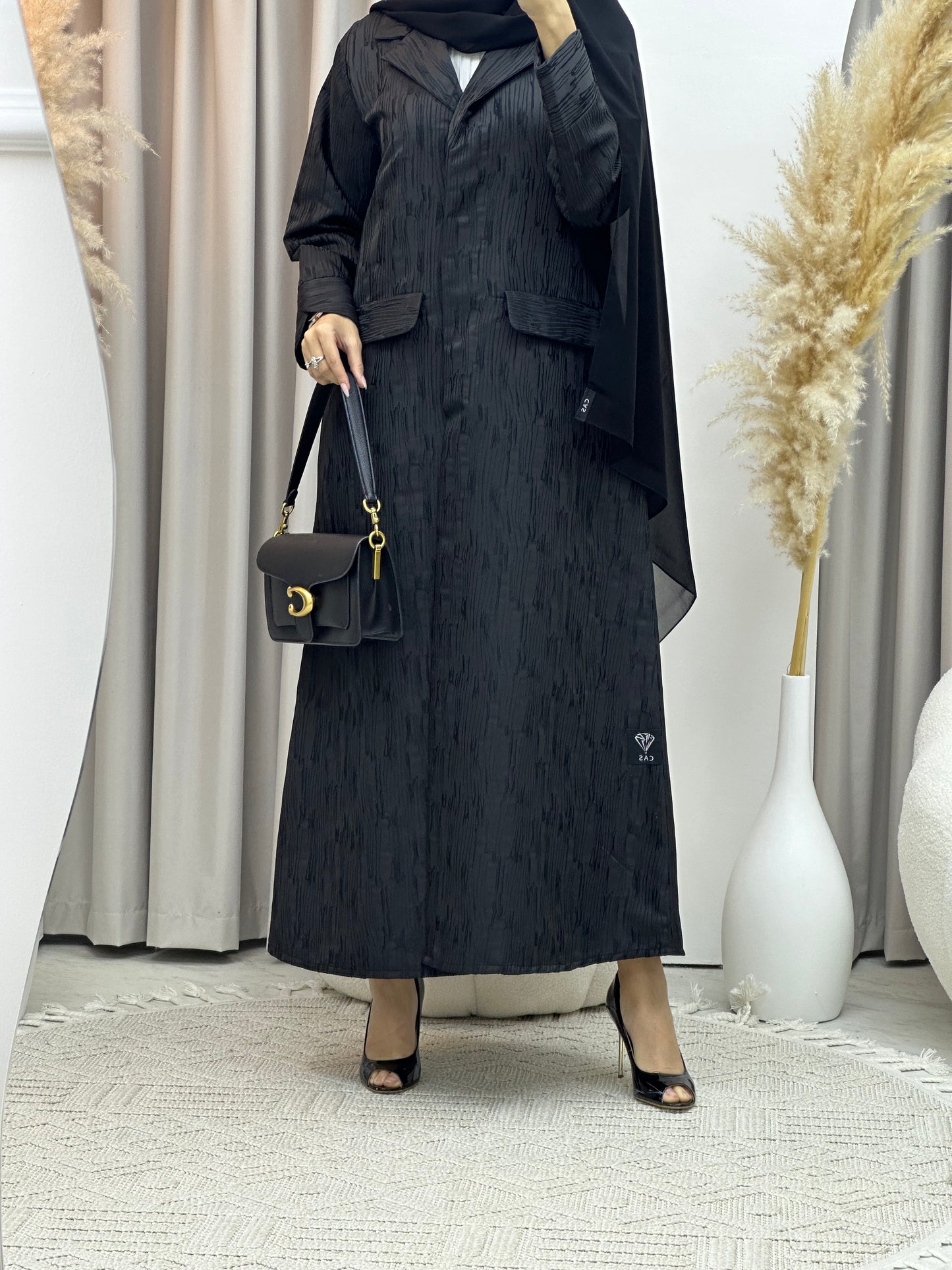 C Ramadan Black Eid Abaya 85